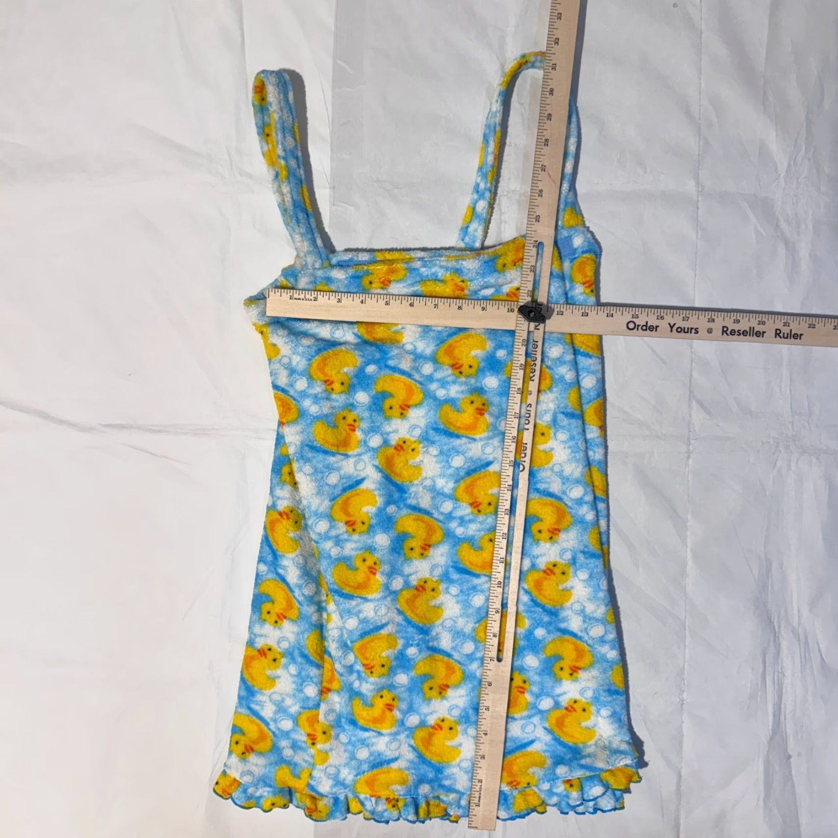 Vintage Sweet By Age Group Dress Sleeveless S Small Blues Fleece Polyester Cartoon Logo Women Size S / US 4 / IT 40 - 3 Thumbnail