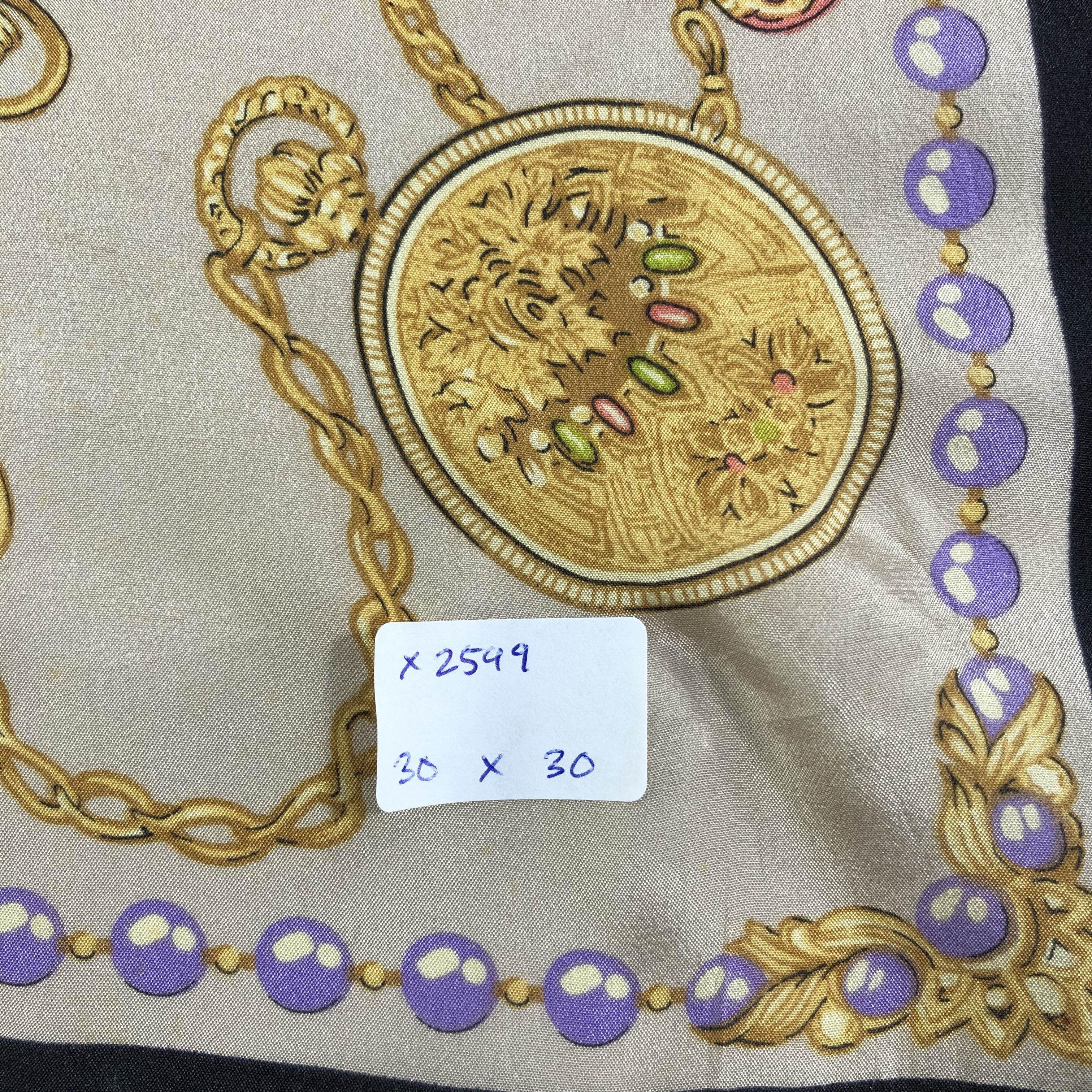 Vintage Vintage Silk Scarf Size ONE SIZE - 6 Thumbnail
