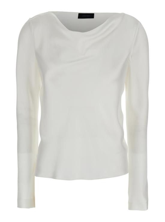 Alberta Ferretti ALBERTA FERRETTI Women Shirts J021616190001 White Size L / US 10 / IT 46 - 1 Thumbnail