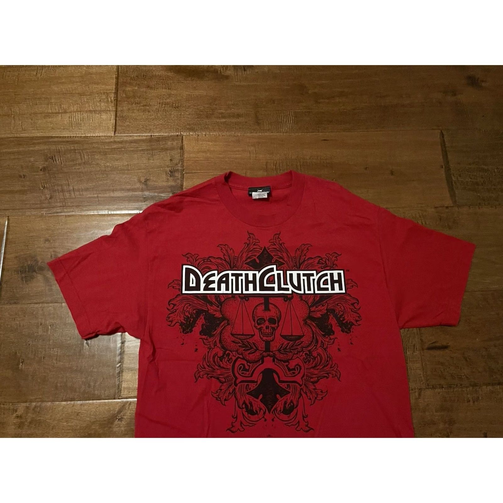 Tapout VINTAGE Death Clutch Shirt Mens L Red Y2K MMA Brock Lesner Tapout Graphic Men Size US L / EU 52-54 / 3 - 2 Thumbnail