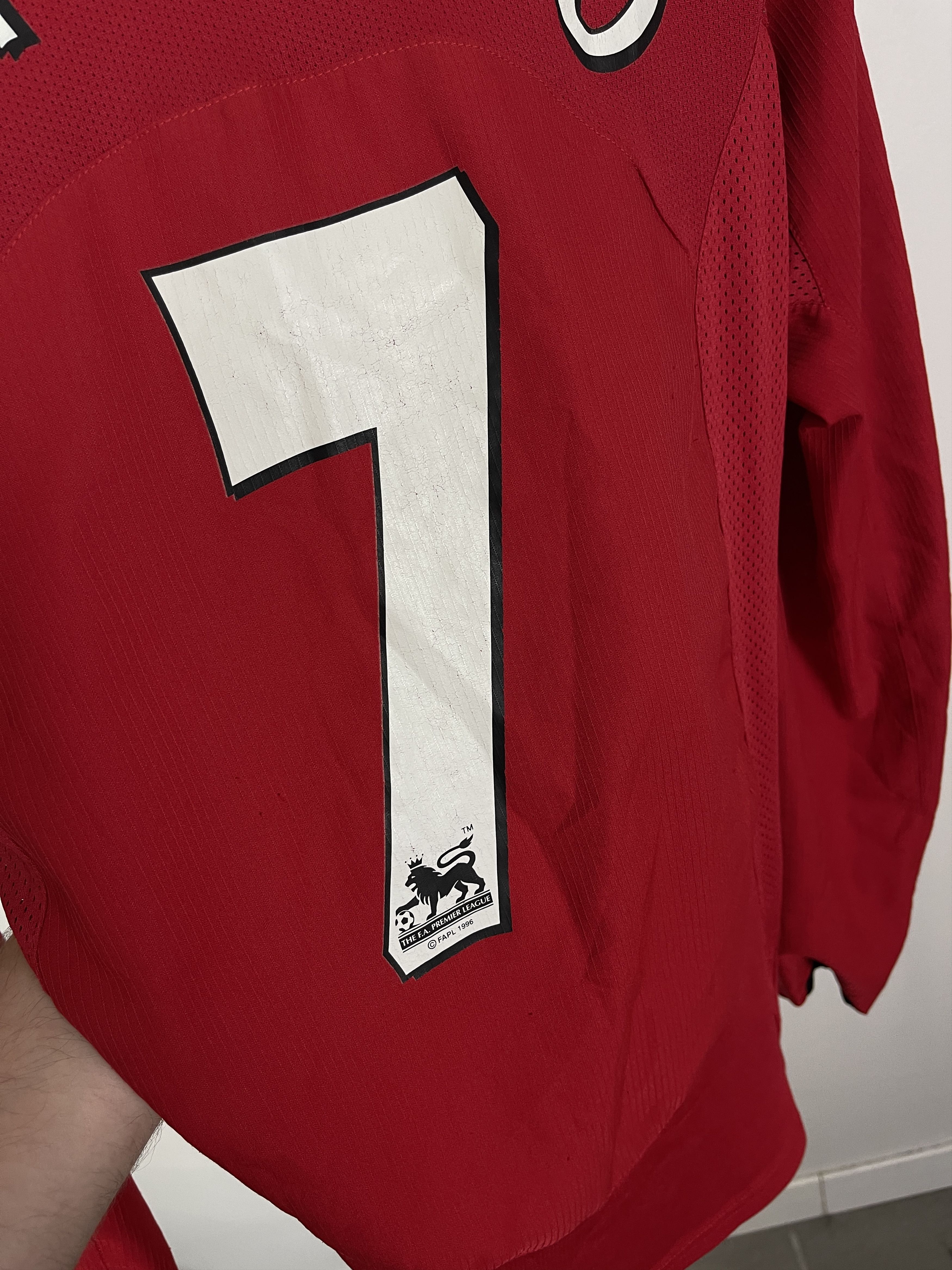 Nike Nike MANCHESTER UNITED 2004 2006 SHIRT JERSEY LONG NIKE Size US S / EU 44-46 / 1 - 9 Thumbnail