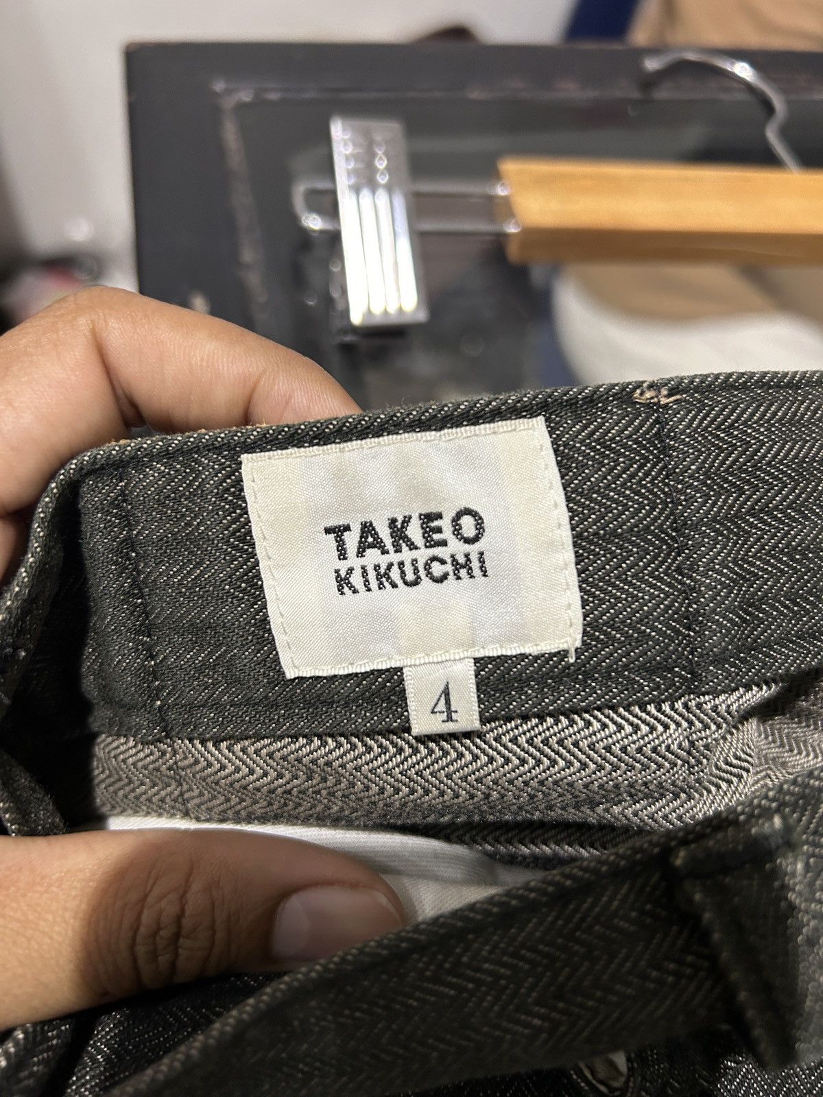 Takeo Kikuchi AVABT GARDE Takeo Kikuchi Jeans black green Tokyo Japan Size US 32 / EU 48 - 9 Thumbnail