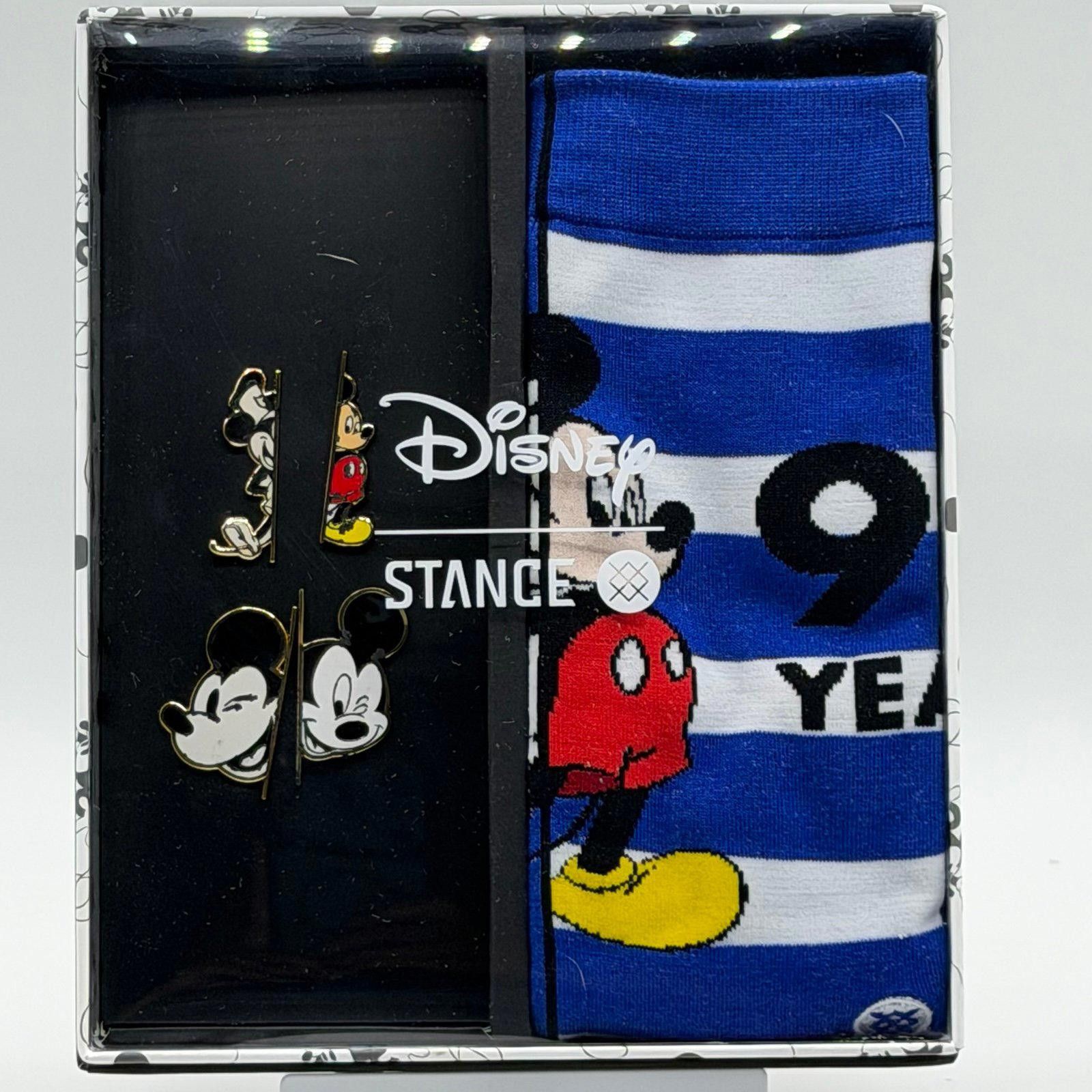 Disney Disney x Stance Mickey Mouse 90th Anniversary Socks Pin Set Size ONE SIZE - 1 Thumbnail