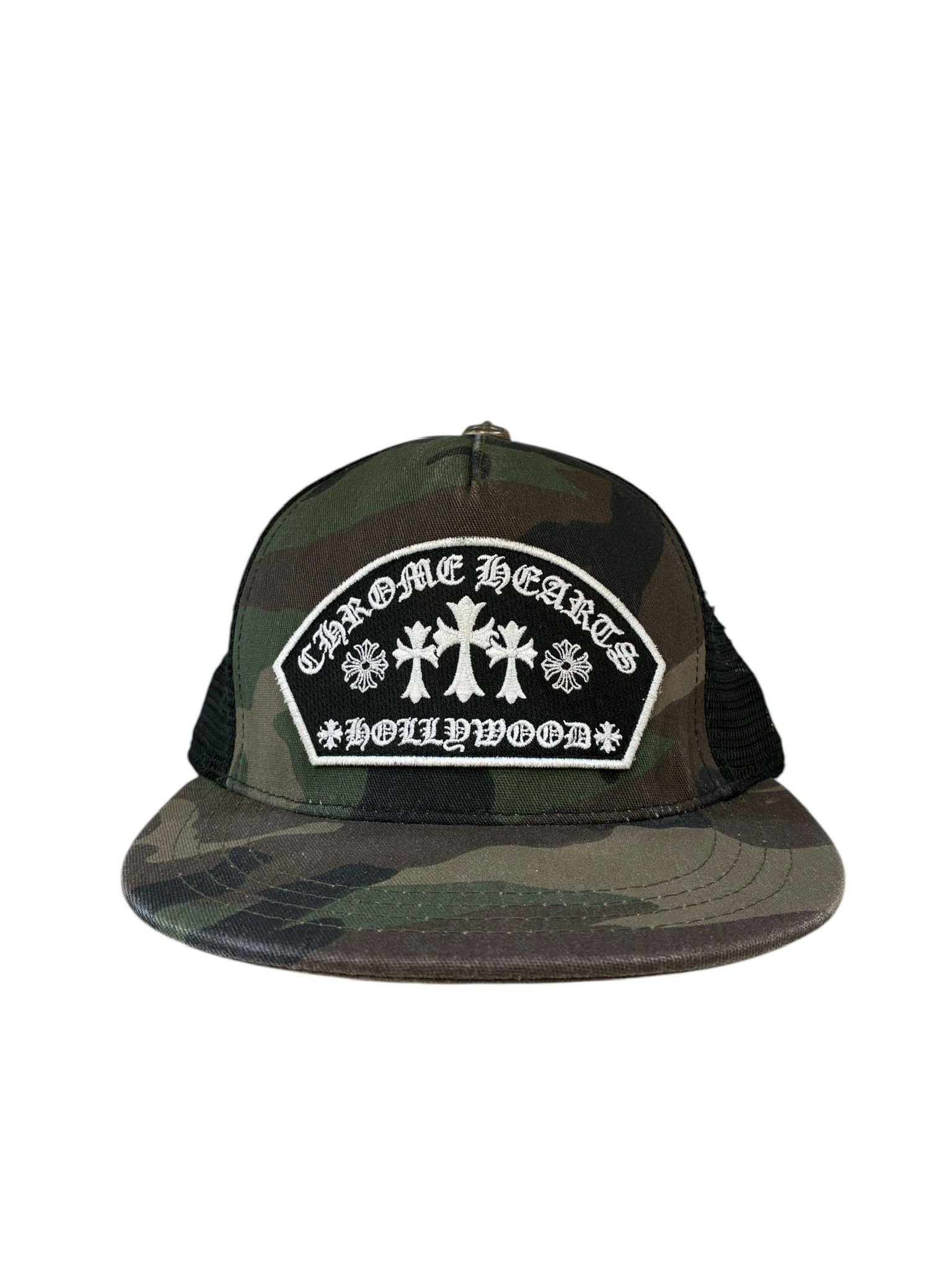 Chrome Hearts Chrome Hearts Triple Cross Hollywood Trucker Hat Size ONE SIZE - 1 Thumbnail
