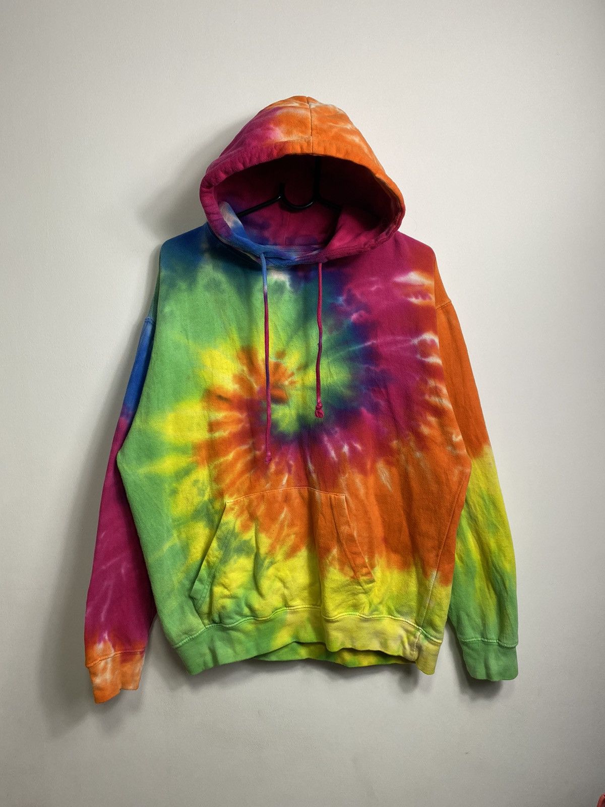 Russell Athletic VIntage Rainbow EXIST Hoodie Rare Size US M / EU 48-50 / 2 - 1 Thumbnail