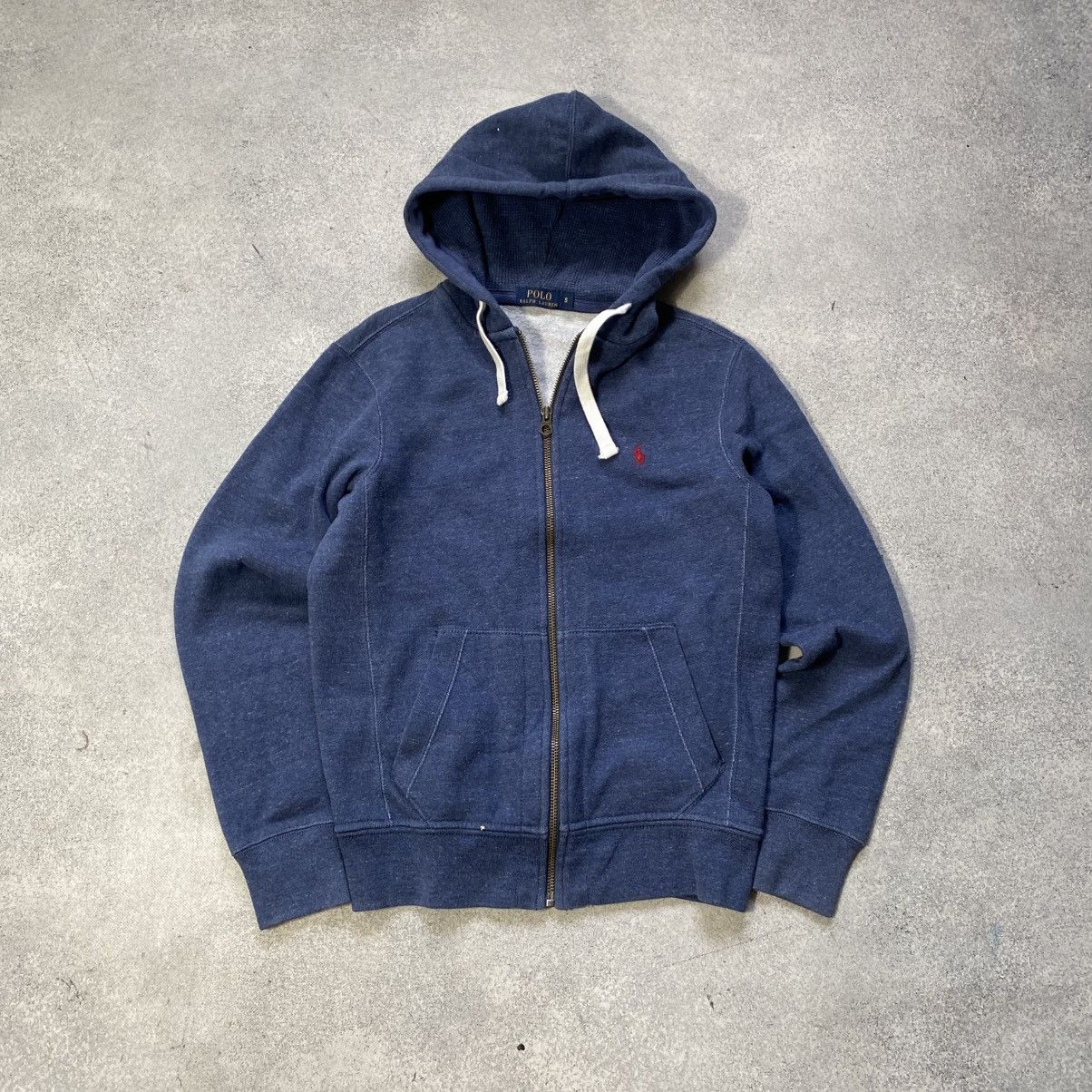 Polo Ralph Lauren Vintage Polo Ralph Lauren Zip Hoodie Y2K Size US S / EU 44-46 / 1 - 1 Thumbnail