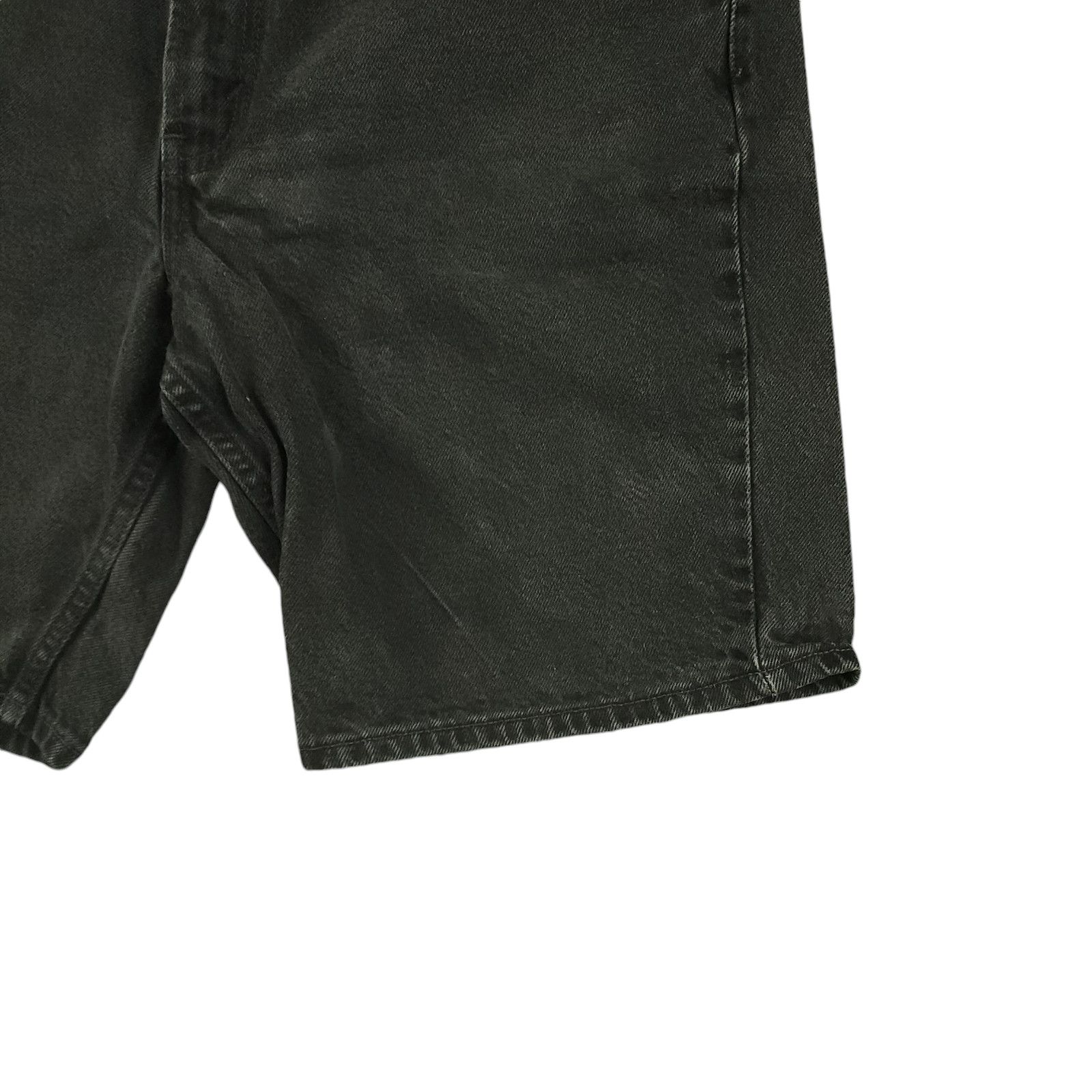 Levi's × Vintage Levis 505 Vtg Y2K Regular Fit Bermuda Faded Black 20" 36 Size US 36 / EU 52 - 13 Thumbnail