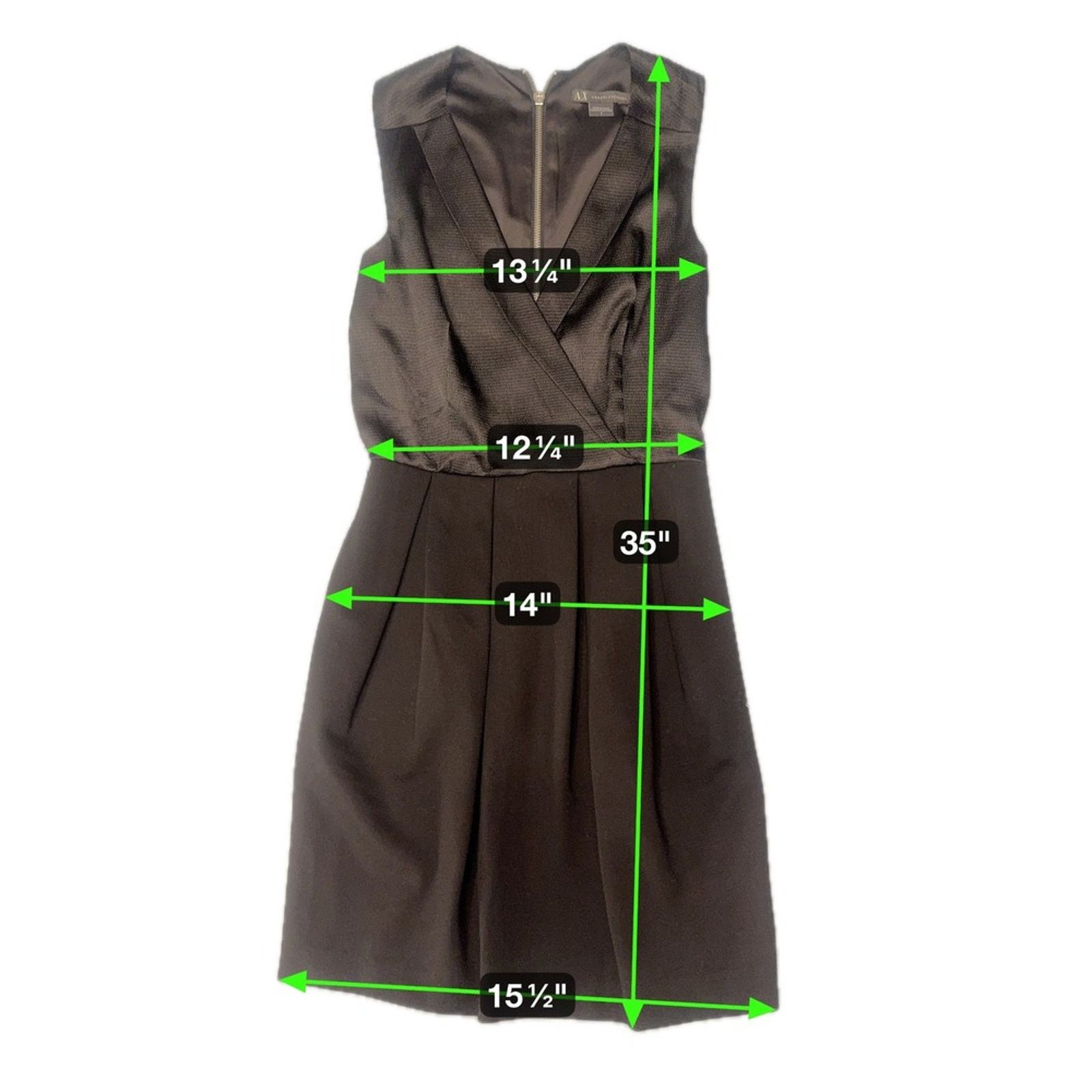 Armani Exchange Armani Exchange Little Black Dress – Size 0 Size XS / US 0-2 / IT 36-38 - 2 Thumbnail