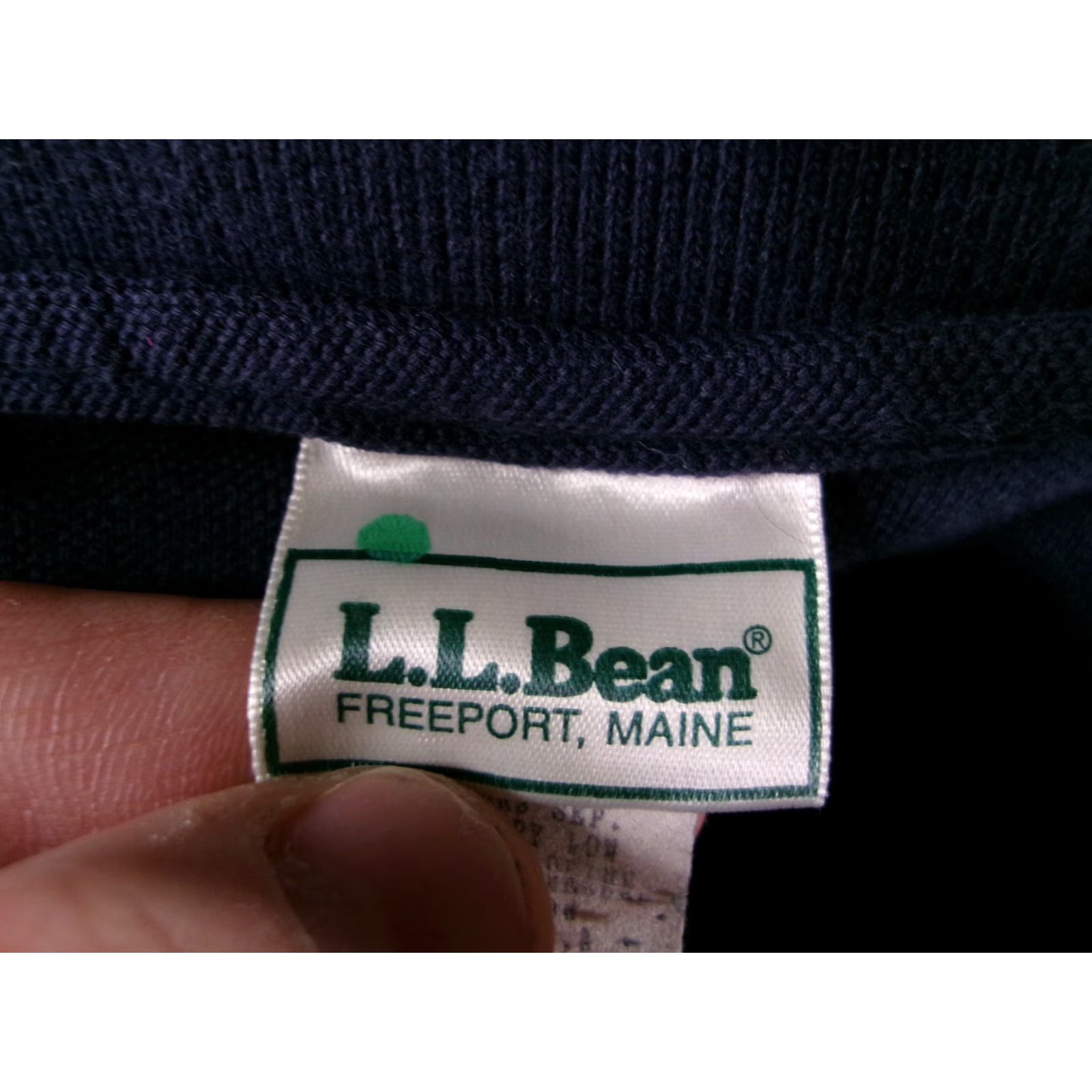 Vintage VINTAGE L.L. Bean Polo Shirt Men XL Blue 80s Golf Camp USA Made Short Sleeve Pullover Knit Polo Casual Classic Embroidered Buttons Shirt Mens Size US XL / EU 56 / 4 - 7 Thumbnail