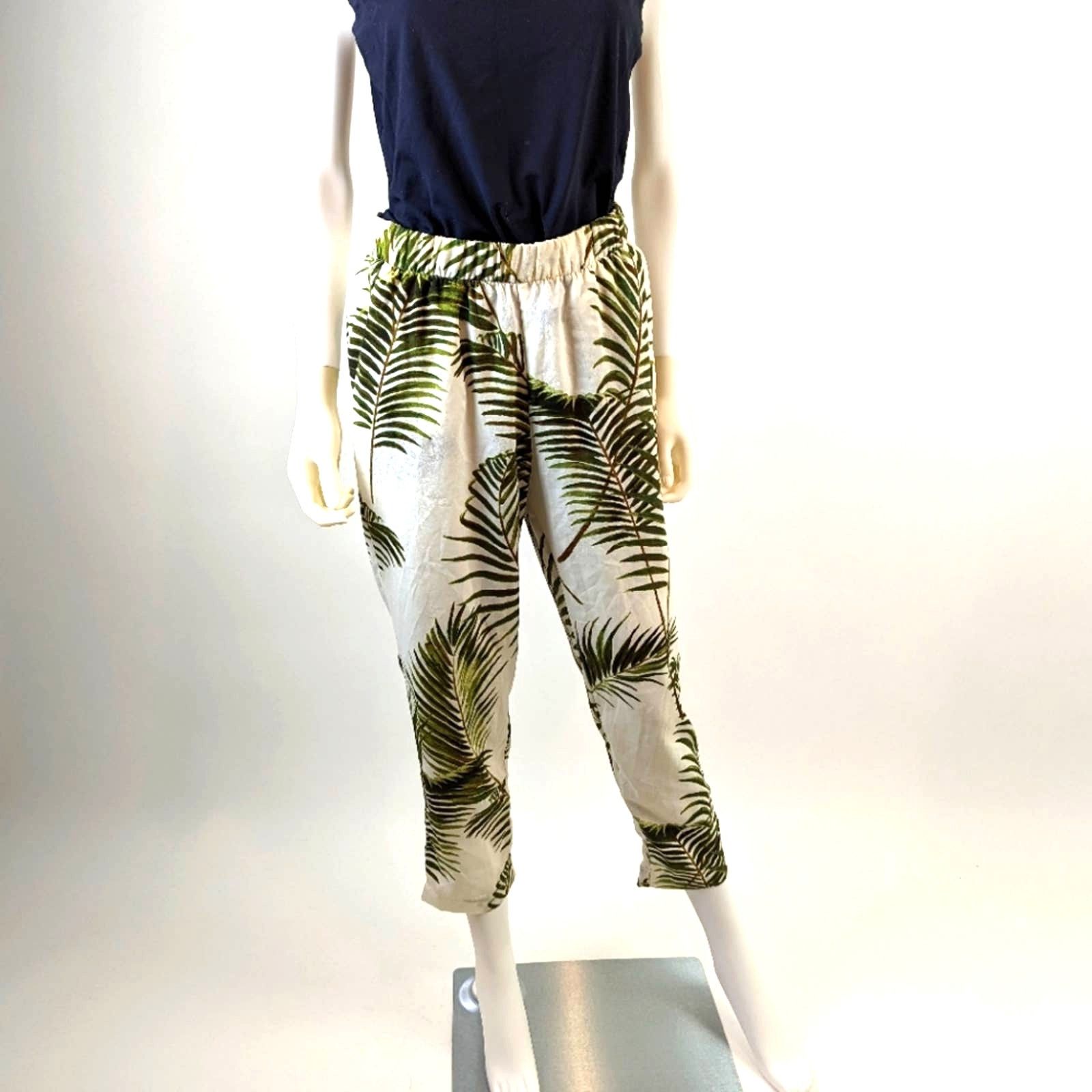 H&M H&M Tropical Pants 6 Size 28" / US 6 / IT 42 - 1 Thumbnail