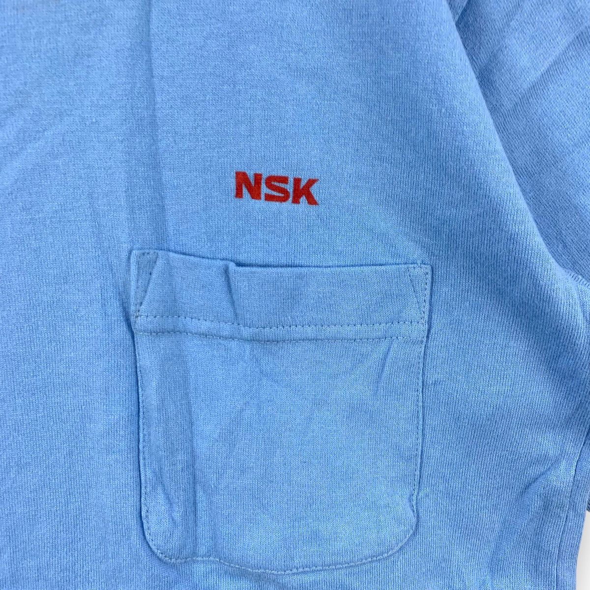 Vintage Vintage 90’ NSK JAPAN RACING Team Motorsport Blue Tee Shirt Size US S / EU 44-46 / 1 - 3 Thumbnail