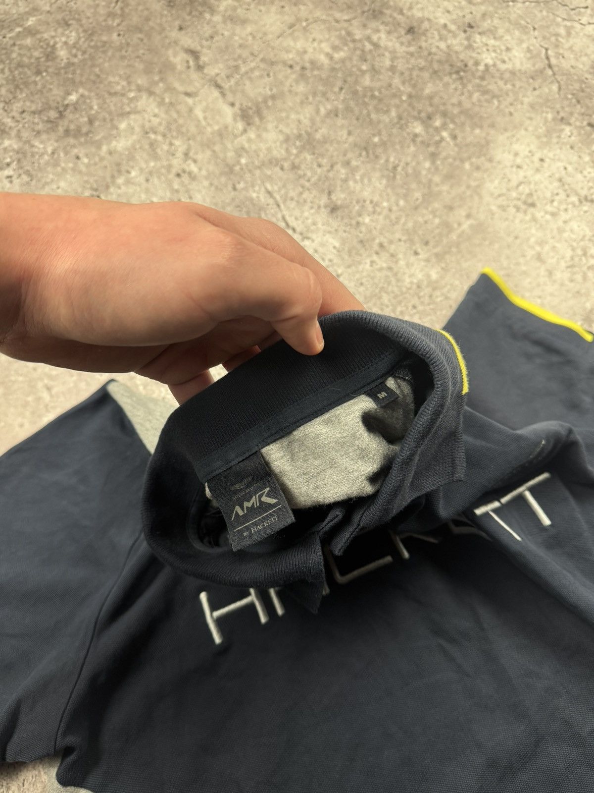 Hackett Vintage Hackett Aston Martin Polo Y2K Racing Shirt M Formula Size US M / EU 48-50 / 2 - 4 Thumbnail
