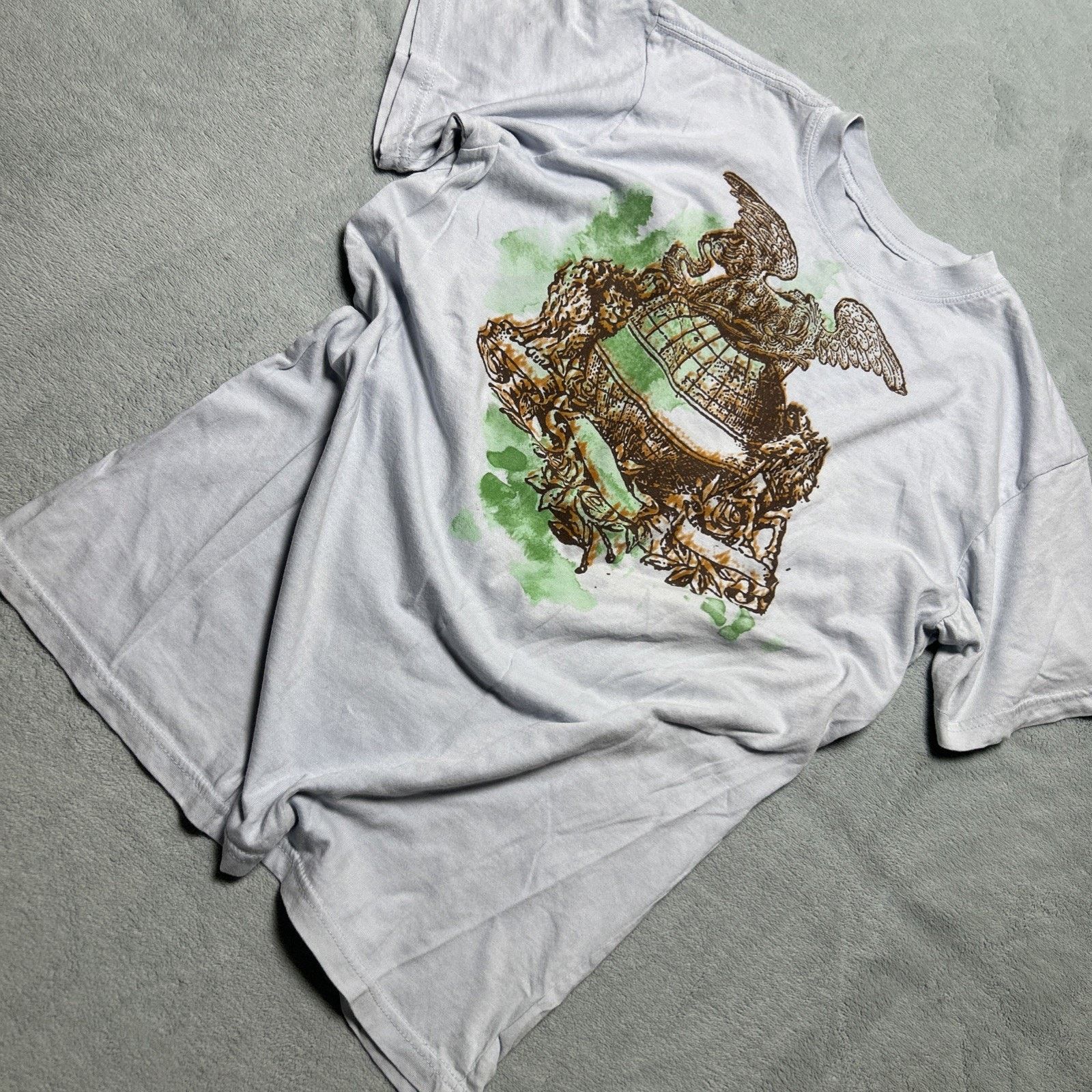 Gap Eagle Globe Leaf AOP GAP Shirt Mens Small Affliction Army Size US S / EU 44-46 / 1 - 7 Thumbnail