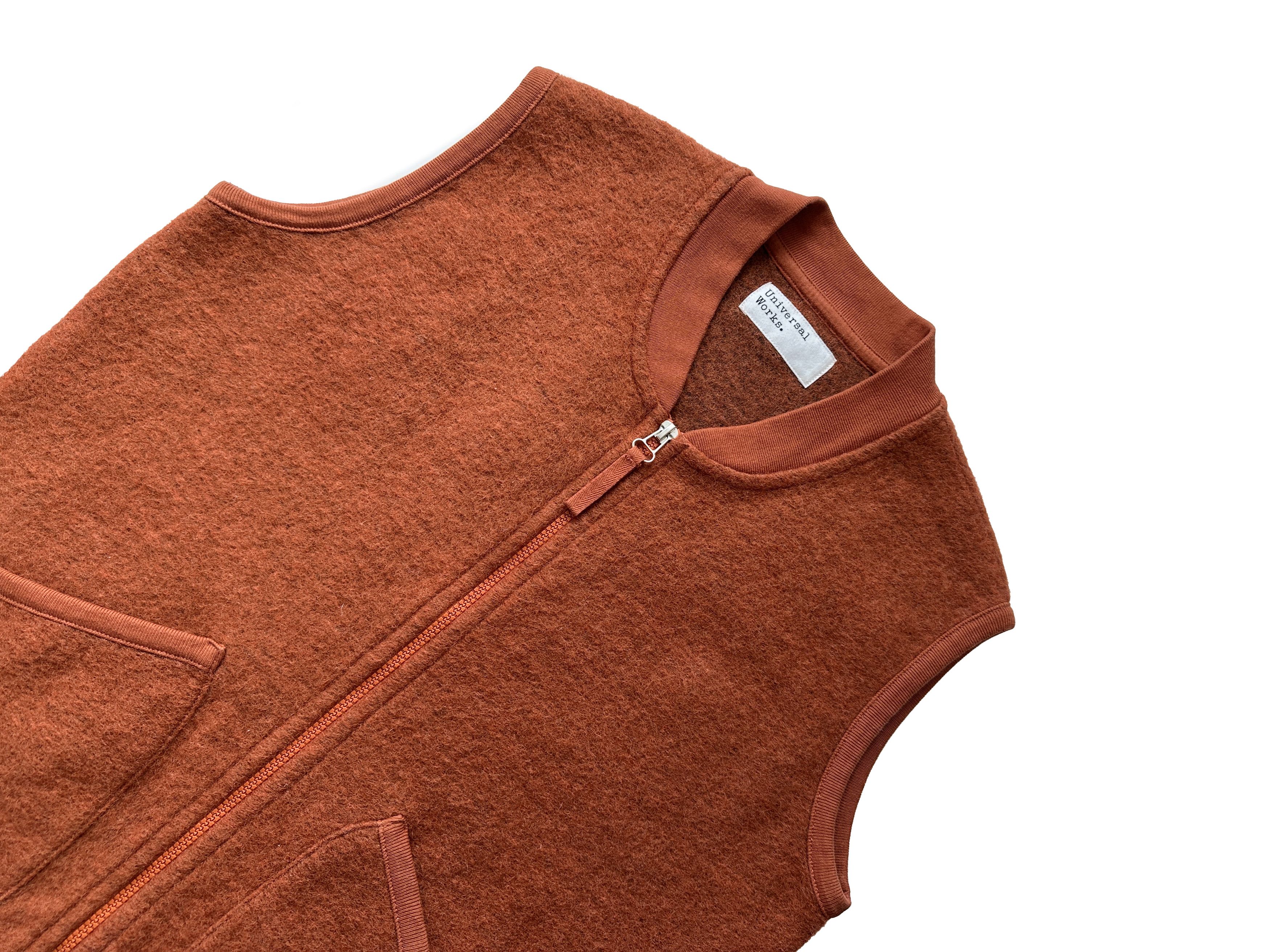 Universal Works Universal Works brick wool vest Size US M / EU 48-50 / 2 - 3 Thumbnail