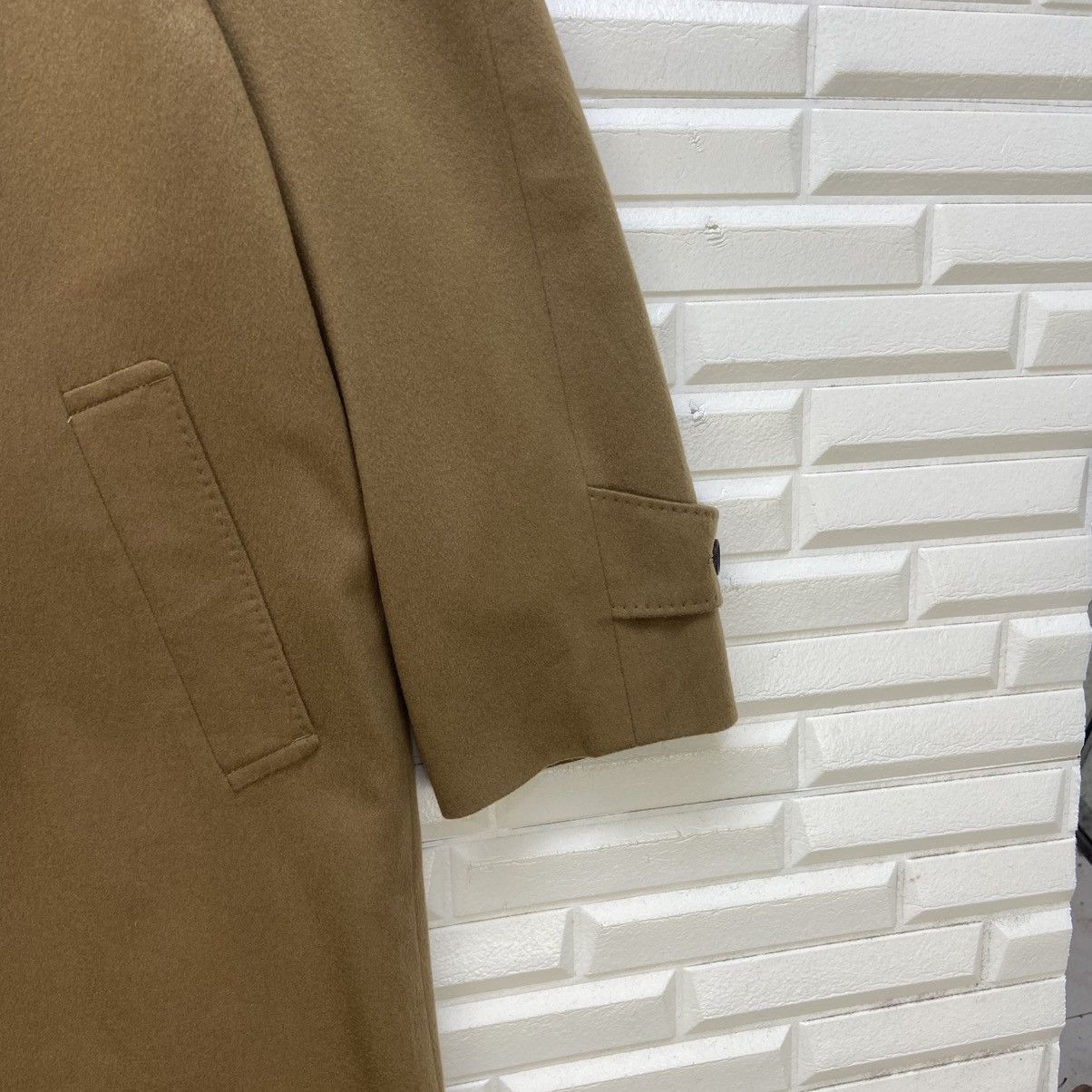 Ermenegildo Zegna Cloth by Ermenegildo Zegna Italy 100% Cashmere Long Overcoat Size US S / EU 44-46 / 1 - 5 Thumbnail