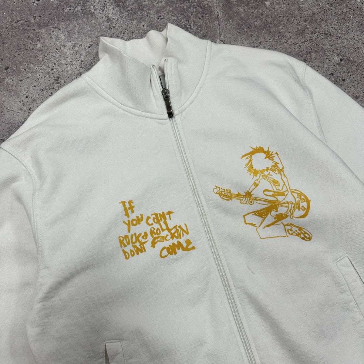 Quiksilver Vintage 00s Quiksilver If you can’t rock n roll sweatshirt Size US M / EU 48-50 / 2 - 4 Thumbnail