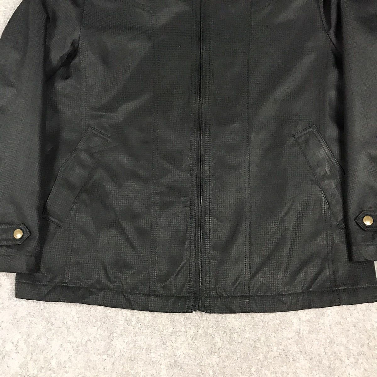 KANSAI YAMAMOTO ZIPPER BLACK JACKET