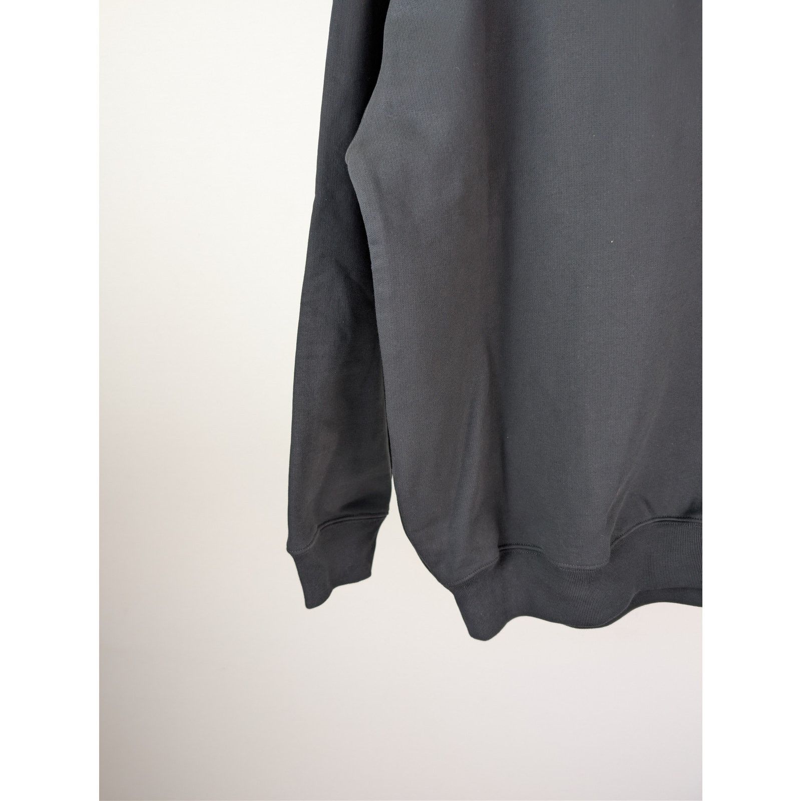 Balenciaga o1rshd1 BB Corp Molleton Bouclette Medium Fit Hoodie Black Size US L / EU 52-54 / 3 - 14 Thumbnail