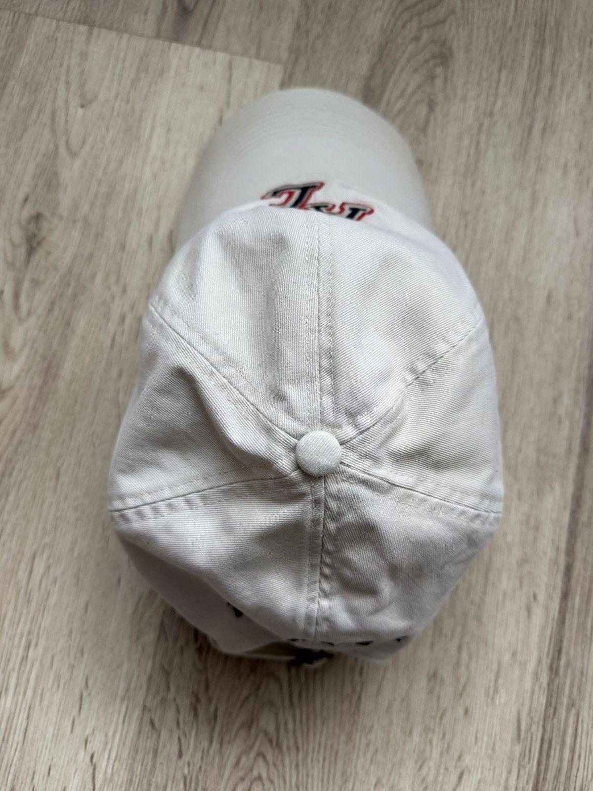 Polo Ralph Lauren Polo Jeans RL Logo Distressed Cap Vintage Ralph Lauren Hat Size ONE SIZE - 8 Thumbnail