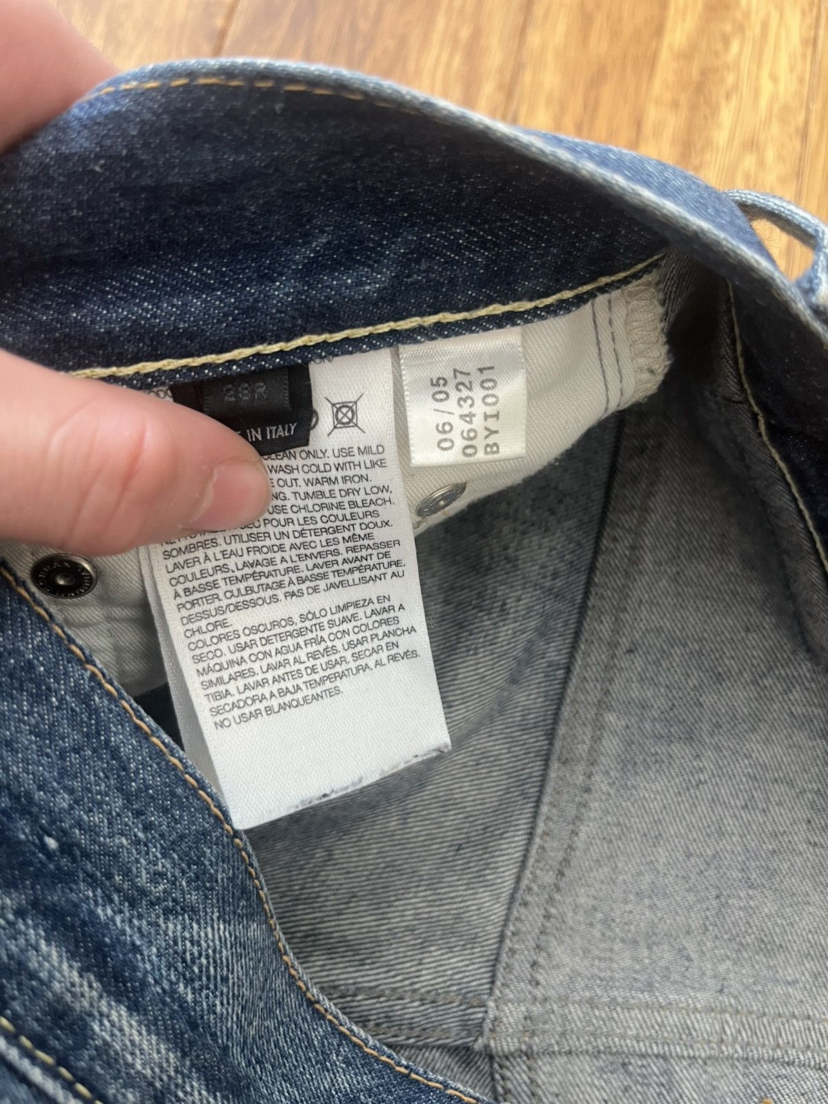 Y-3 2005 y-3 striped jeans Size US 30 / EU 46 - 5 Thumbnail
