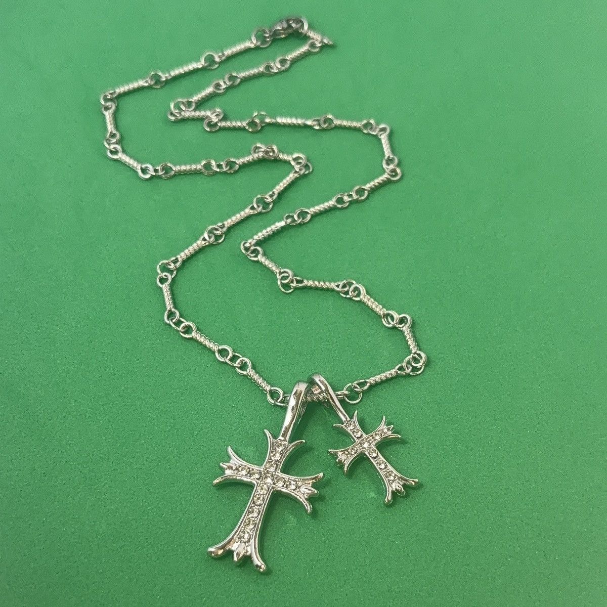 Other CZ Cross Pendant Necklace for Men Women Hip Hop Unisex Size ONE SIZE - 5 Thumbnail