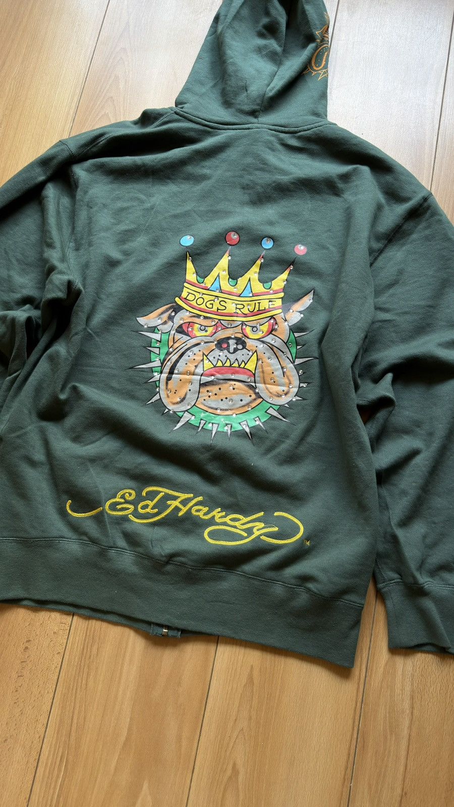 Ed Hardy Ed hardy & Christian audigier zip hoodie Size US XL / EU 56 / 4 - 7 Thumbnail