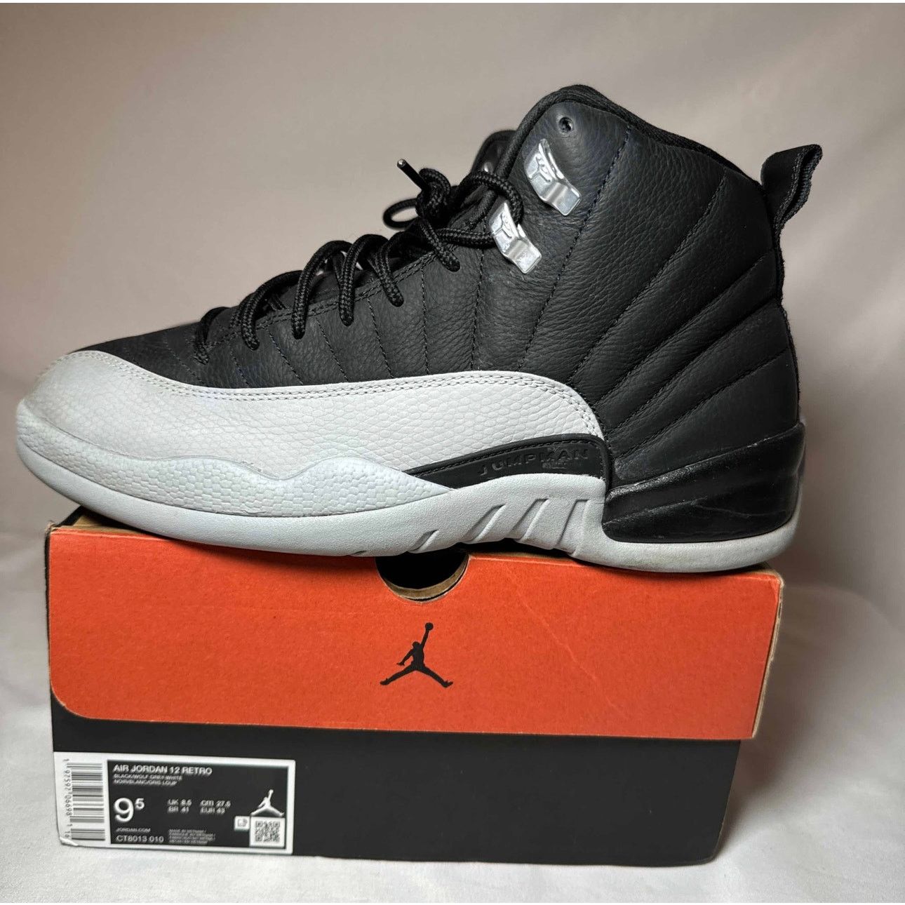 Jordan Brand × Nike Size 9.5 - Nike Air Jordan 12 Retro Barons Men's Shoes Size US 9.5 / EU 42-43 - 8 Thumbnail