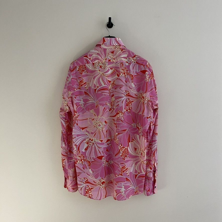 Dolce & Gabbana Pink Paisley Long Sleeve Button Up Shirt EU 44 Size US S / EU 44-46 / 1 - 4 Thumbnail