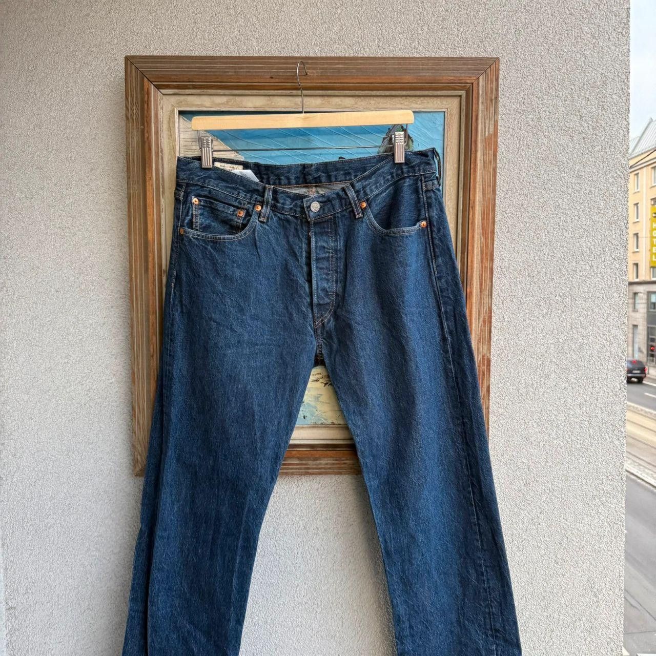 Levi's Levis 501 Jeans Bottoms Navy Blue Size US 32 / EU 48 - 4 Thumbnail