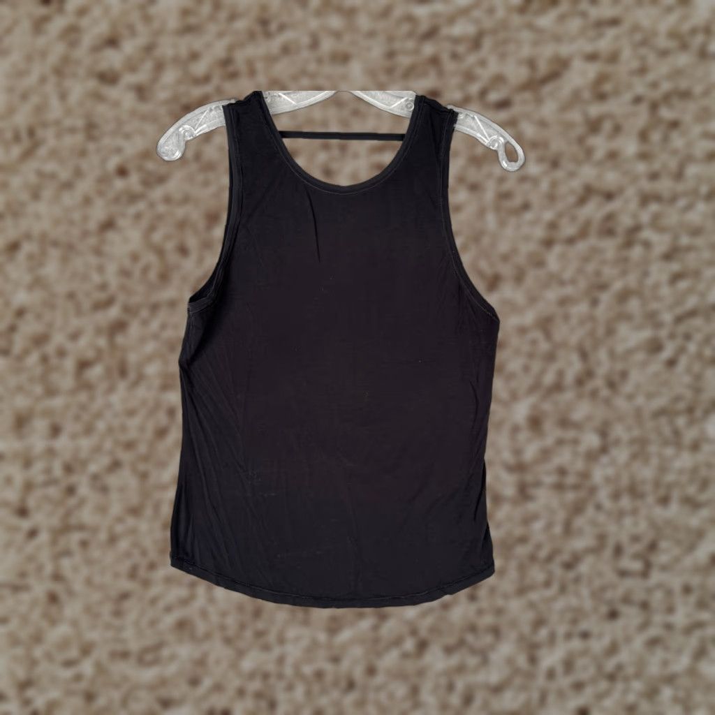 Lululemon Lululemon Shirt Women 2 Black Tank Sleeveless Gym Yoga Workout Scrunch Back Size XS / US 0-2 / IT 36-38 - 1 Thumbnail
