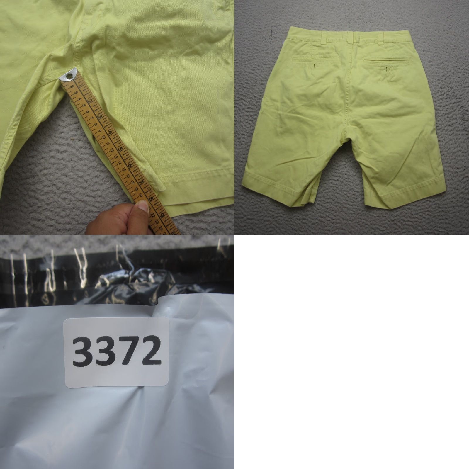 YMC YMC Shorts Mens 28 Yellow Chino Casual Preppy Cotton Mid Length 5-Pocket Flat Front Vintage No Mens Size US 28 / EU 44 - 8 Thumbnail