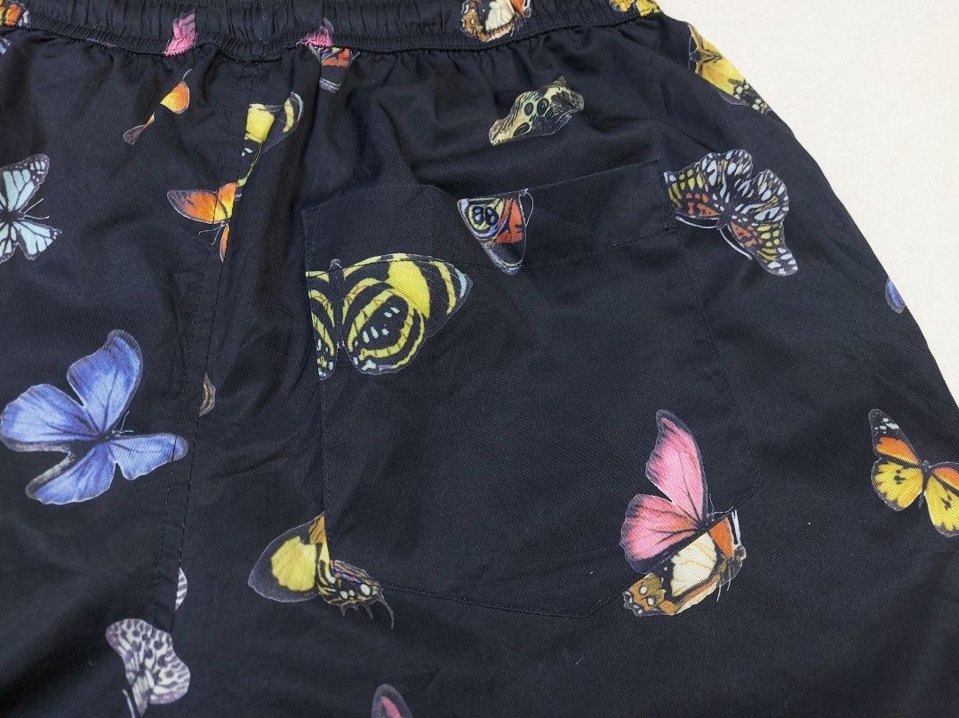 GOAT Crew Goat Crew Butterfly Multicolor Black Nylon Shorts Size L Size US 32 / EU 48 - 5 Thumbnail