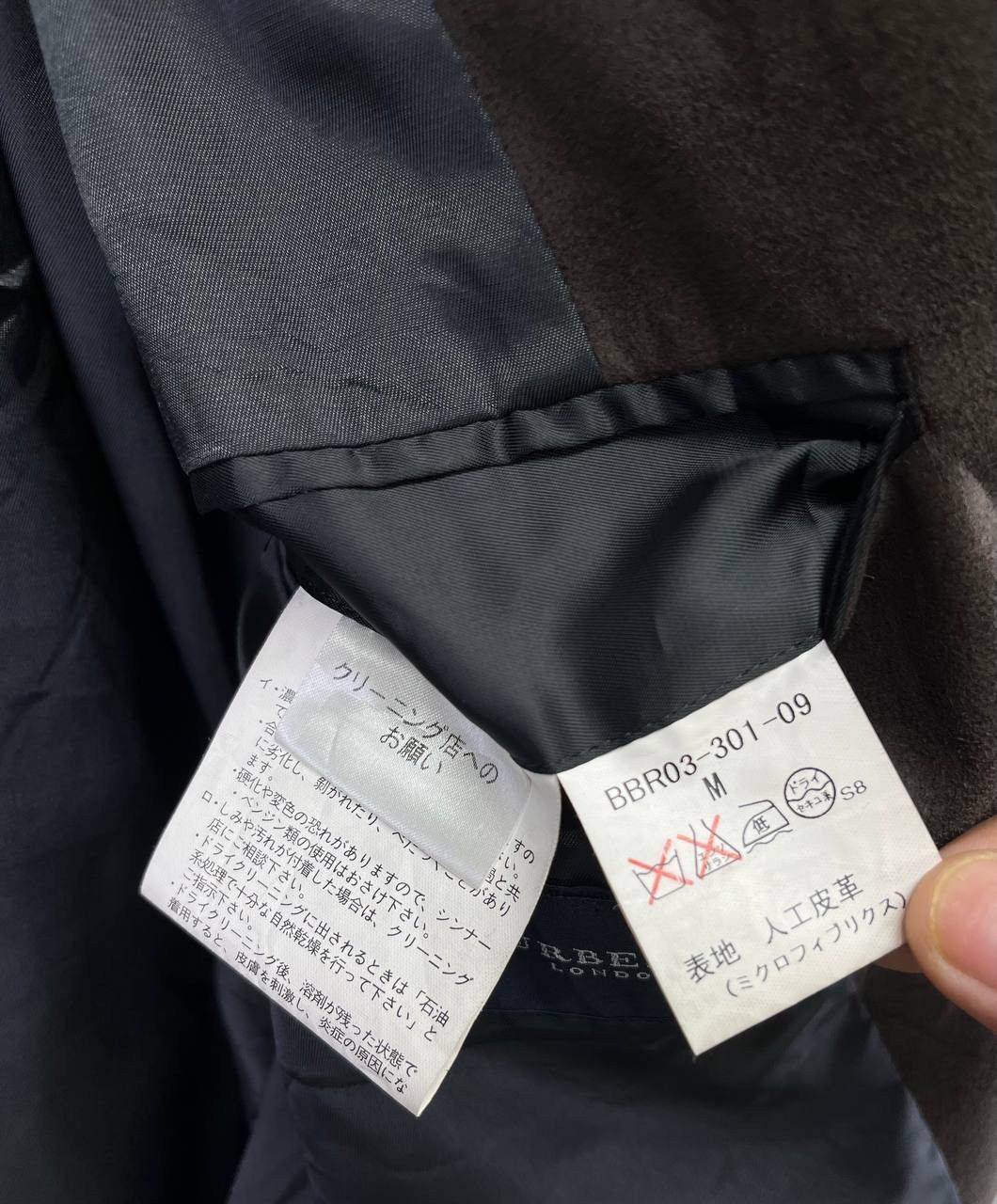 Burberry Vintage Burberry London Leather Blazers Coat Jacket Size US M / EU 48-50 / 2 - 9 Thumbnail