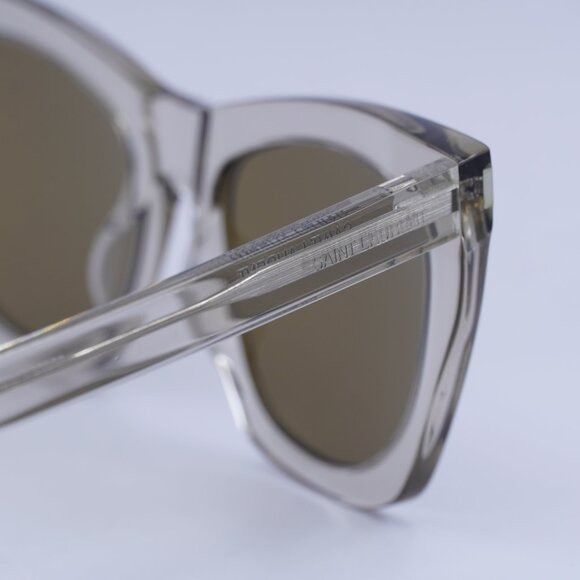 Saint Laurent Paris 🕶️ New Saint Laurent SL214 KATE 032 Sunglasses - Beige Size ONE SIZE - 5 Thumbnail