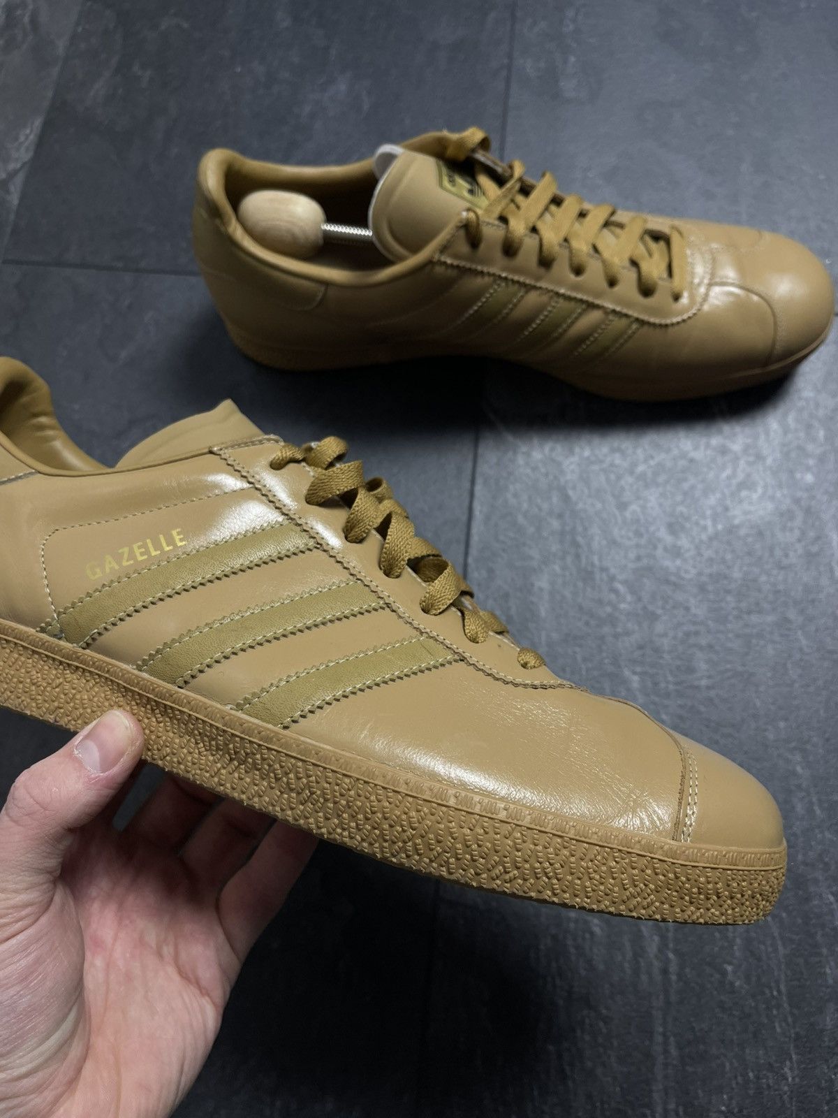 Adidas × Streetwear Adidas Gazelle low top shoes sneakers Size US 12 / EU 45 - 3 Thumbnail