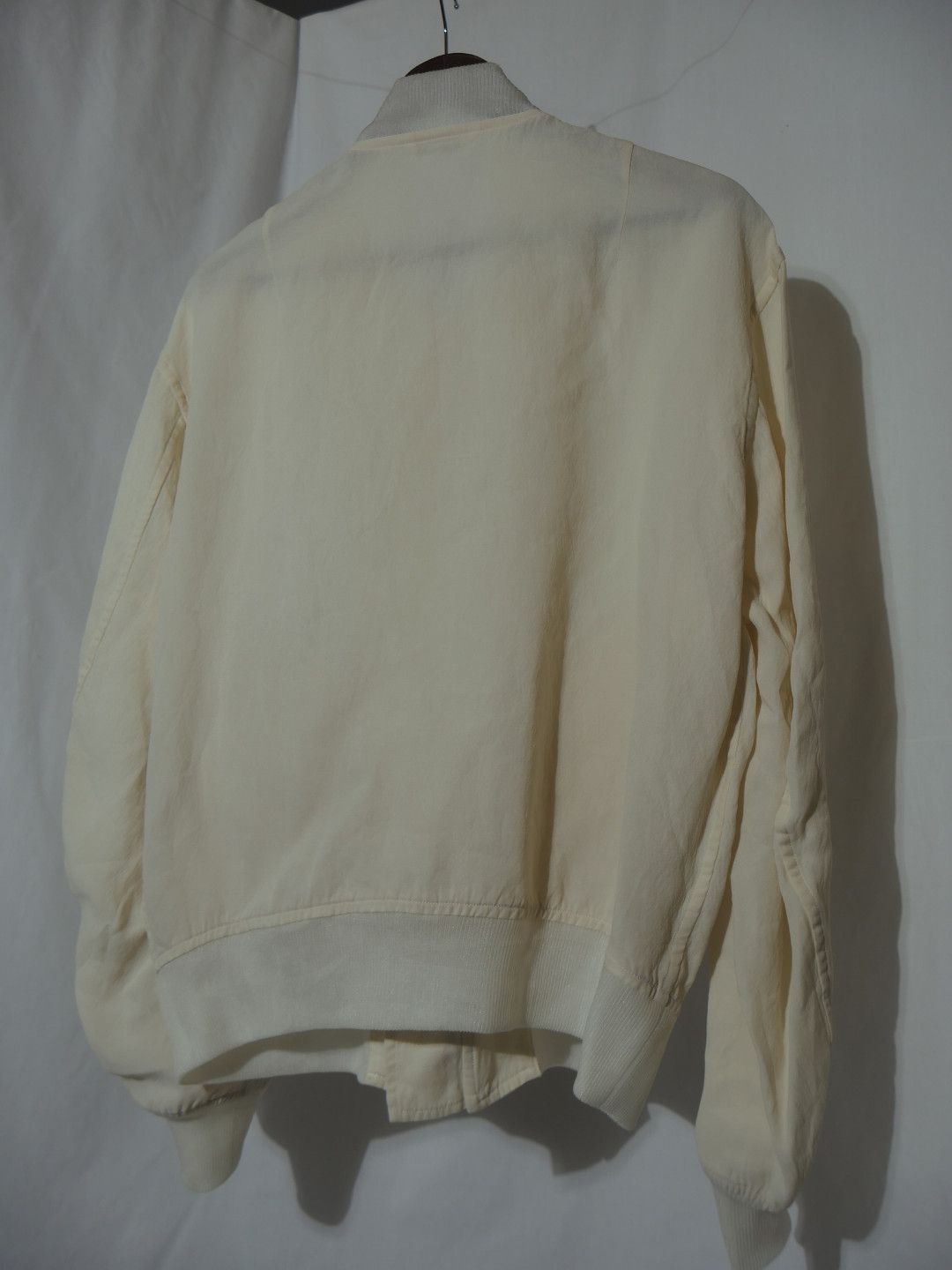 Auralee SS20 Muslin Silk Bomber Jacket Sample Size US L / EU 52-54 / 3 - 12 Thumbnail