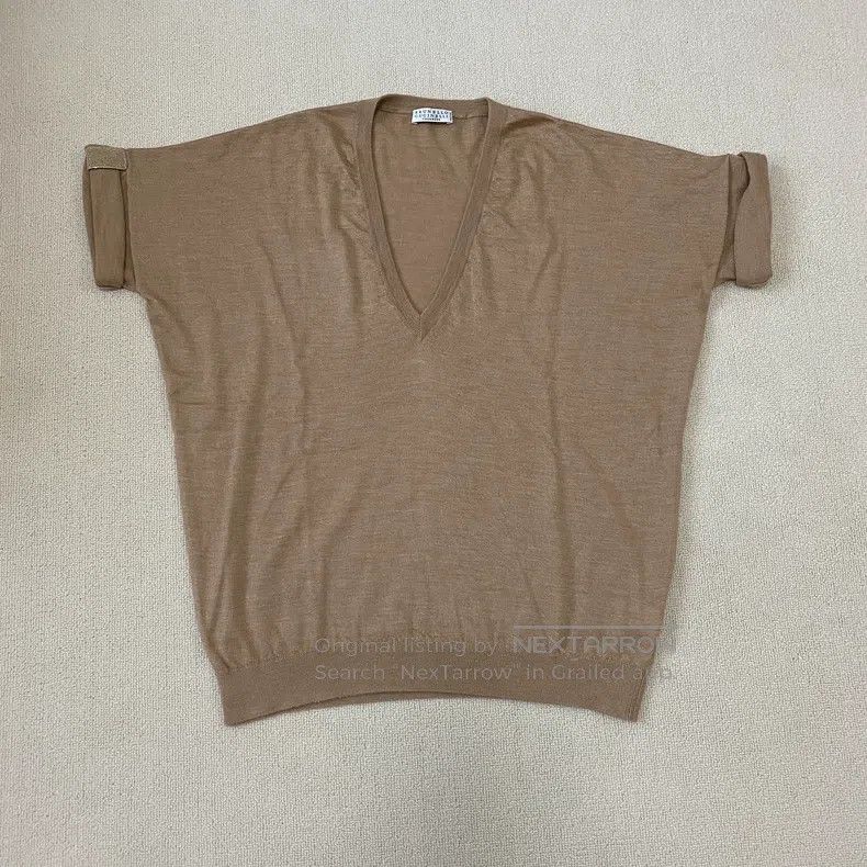 Brunello Cucinelli Brunello Cucinelli Knit Tank Top Size S / US 4 / IT 40 - 1 Thumbnail