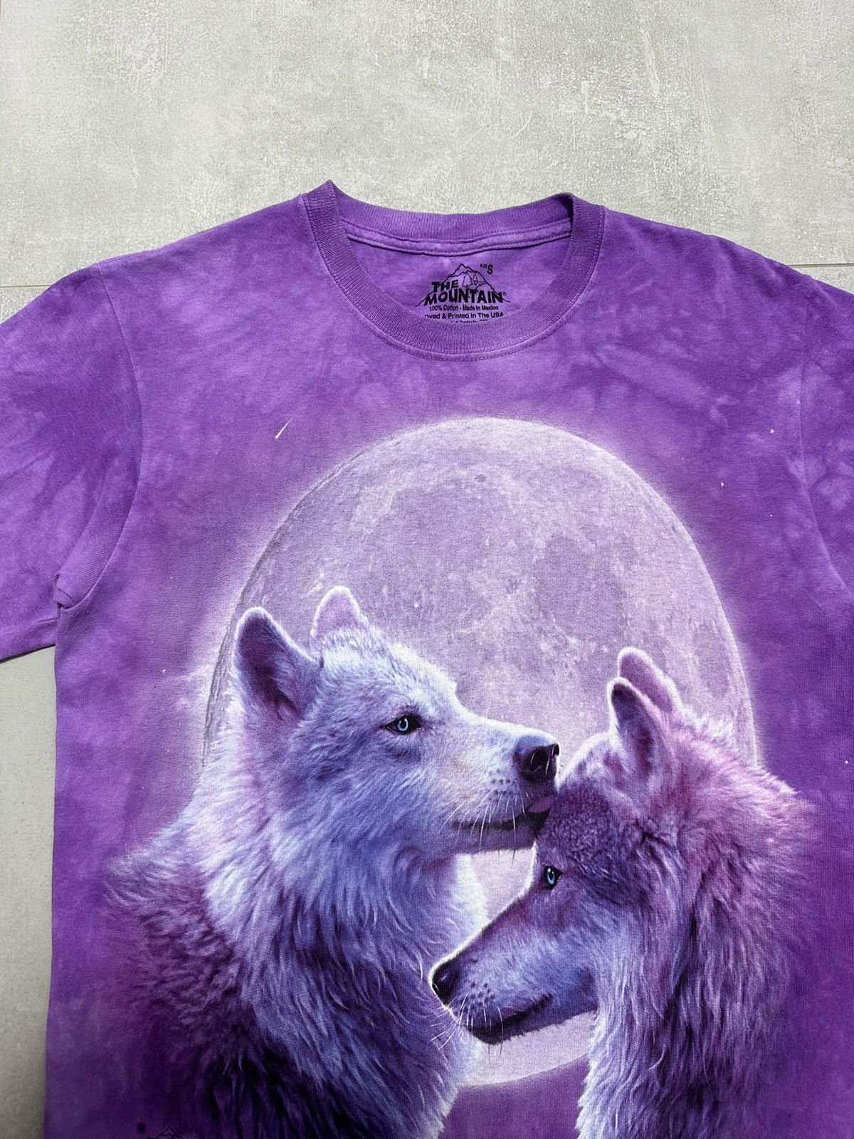The Mountain × Vintage The Mountain Wolf Cotton T Shirt 2009 Rare Size US S / EU 44-46 / 1 - 4 Thumbnail