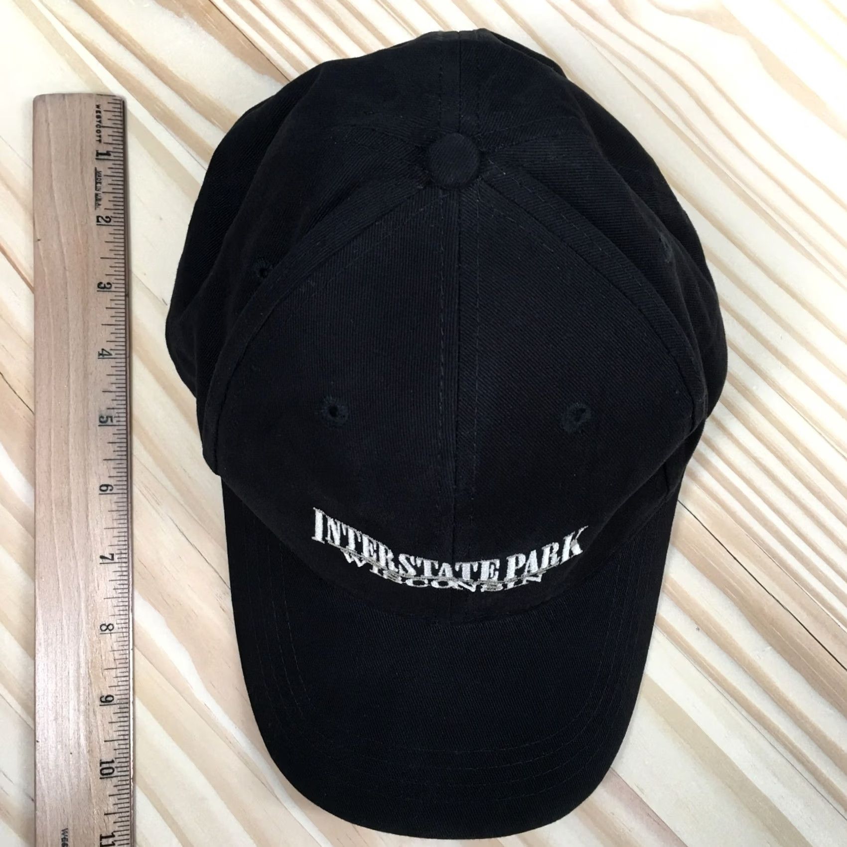 Vintage Paramount Apparel Interstate State Park Wisconsin Hat Black Baseball Cap Souveni Size US M / EU 48-50 / 2 - 4 Thumbnail