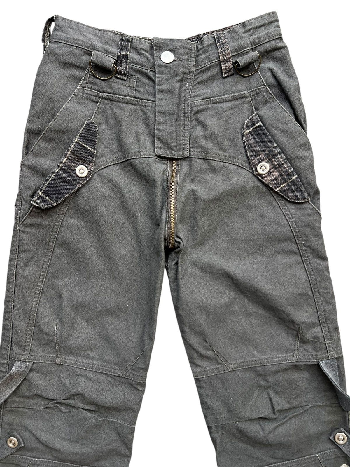 Japanese Brand Techno Goth Bondage Multipocket Pants 30x31 Size US 31 - 4 Thumbnail