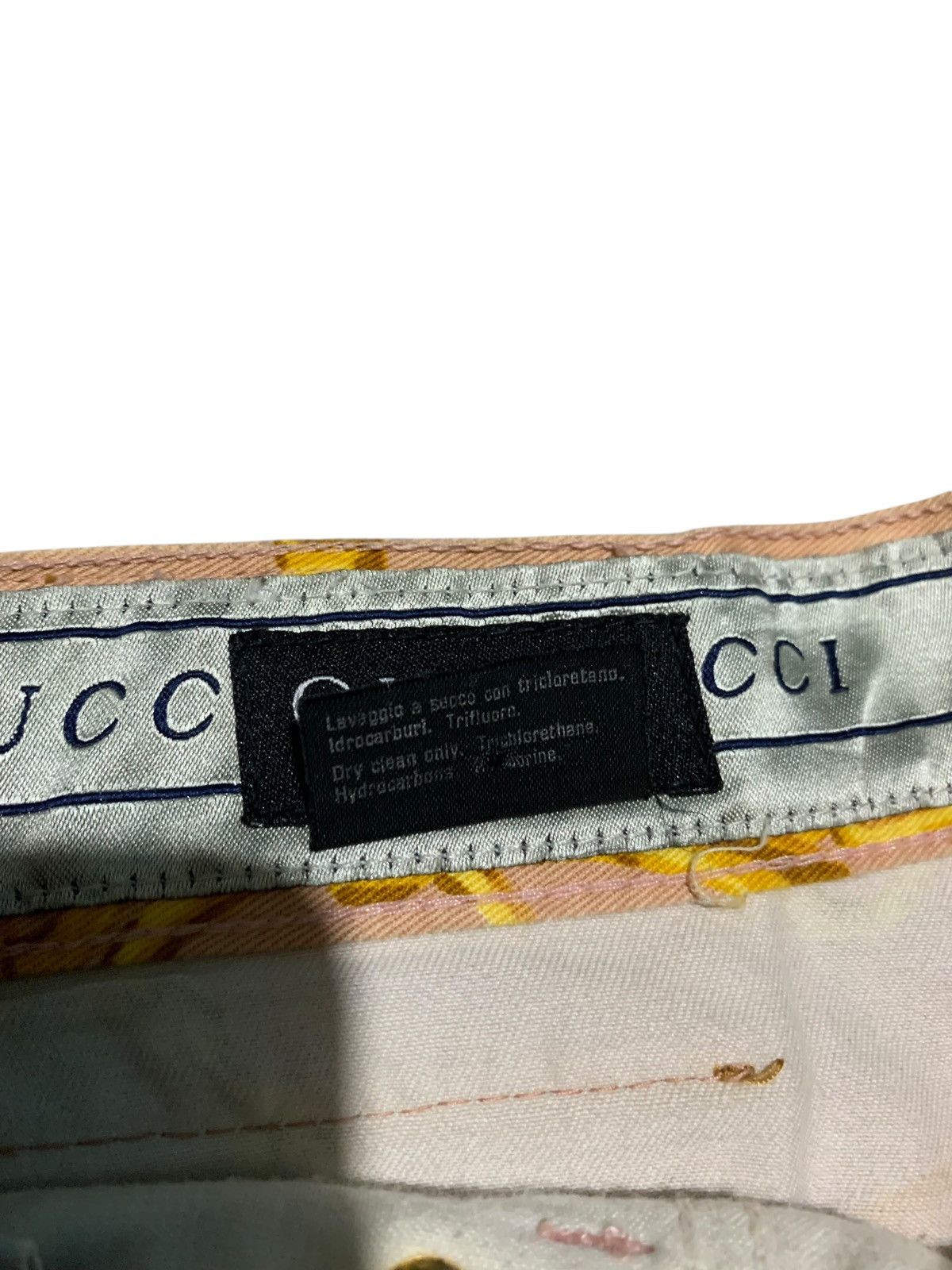 Gucci 1990s Gucci Tom Ford horsebit coral pants Size 26" / US 2 / IT 38 - 13 Thumbnail