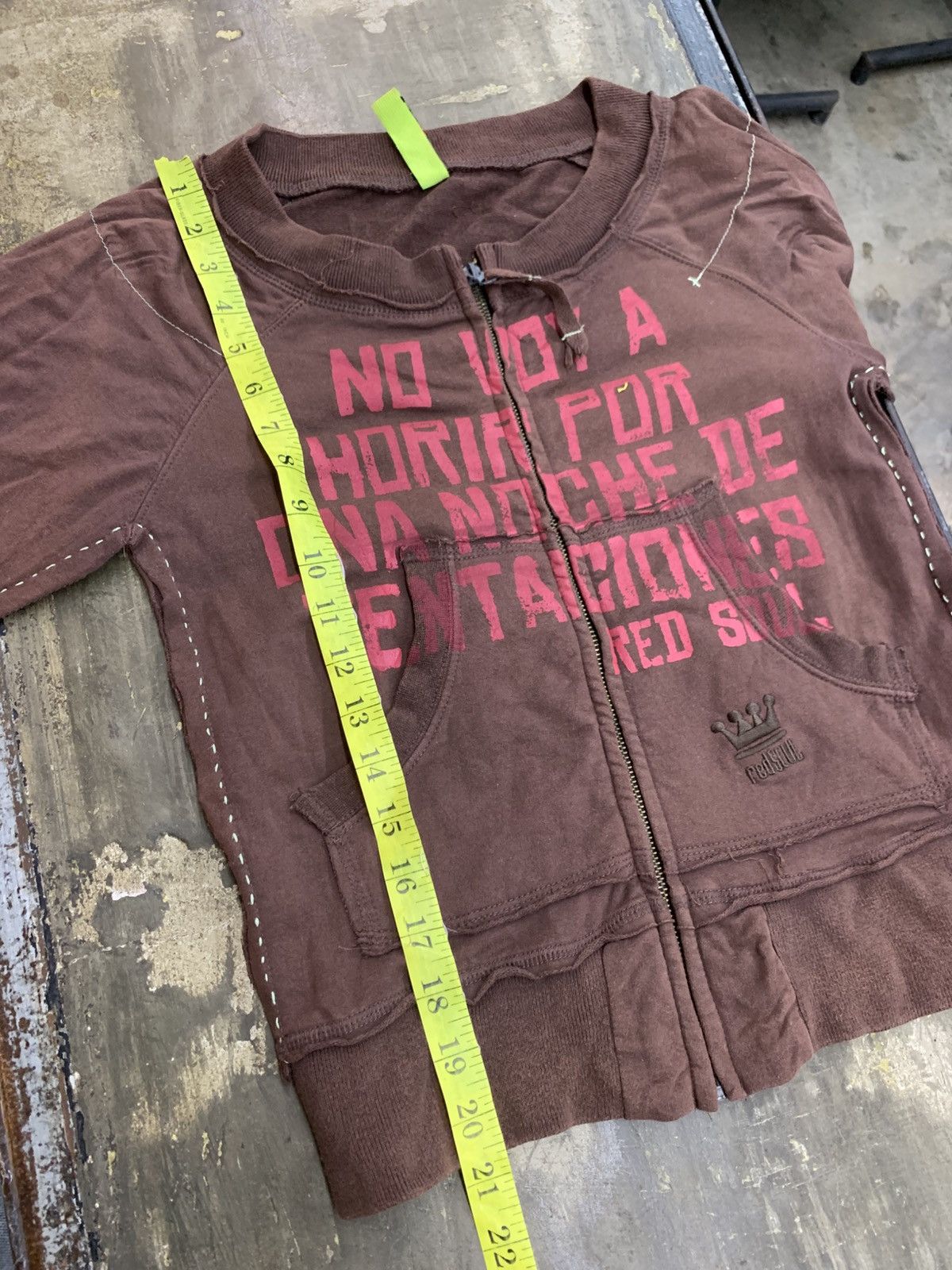 Hysteric Glamour × If Six Was Nine × Japanese Brand 2000s japan y2k redsoul hoodie undefined style Size US S / EU 44-46 / 1 - 12 Thumbnail