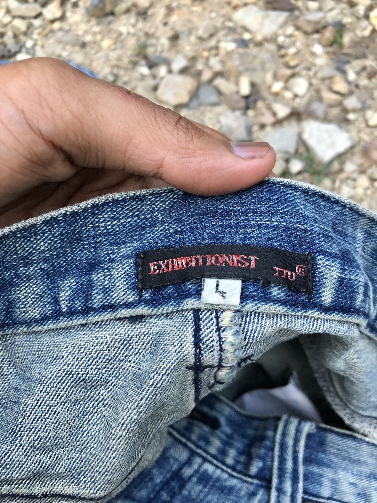 Hypebeast WIDE LEG⚡️⚡️HAWAIIAN STYLE DENIM BY EXHIBITIONIST Size US 32 / EU 48 - 4 Thumbnail