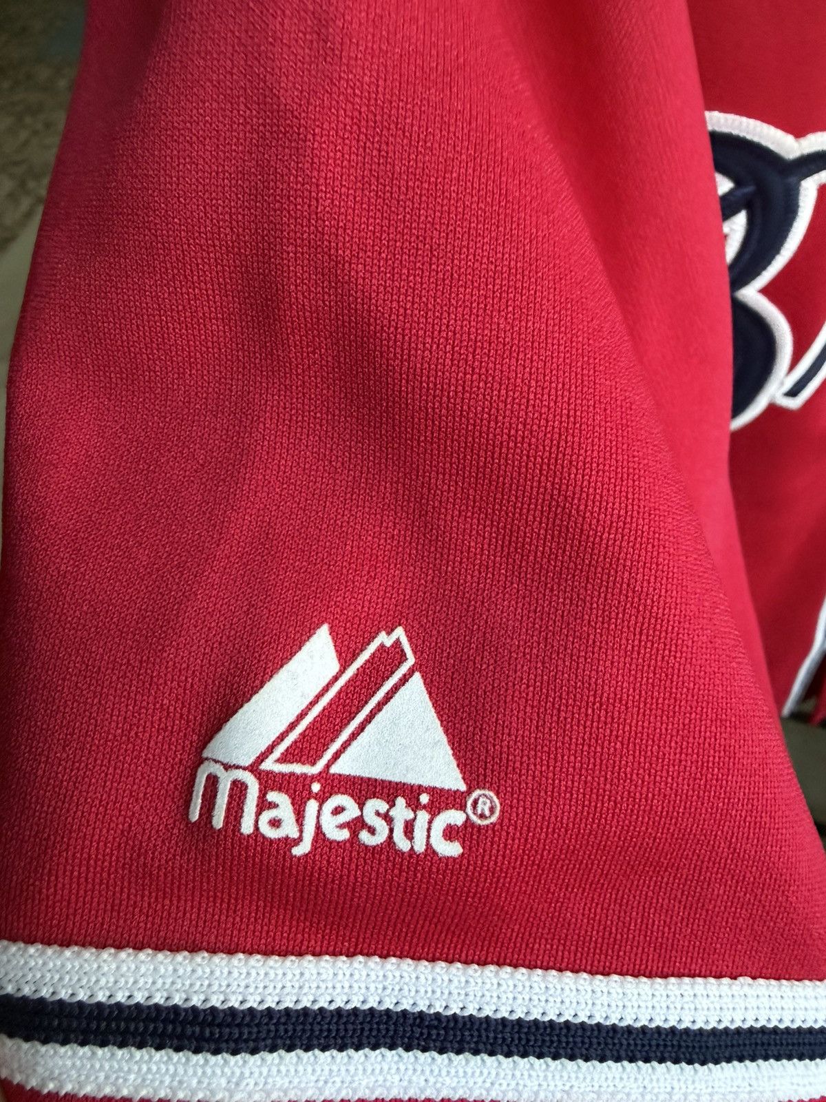 Majestic Rare Vintage Majestic ATLANTA BRAVES Baseball Jersey size M Size US M / EU 48-50 / 2 - 12 Thumbnail
