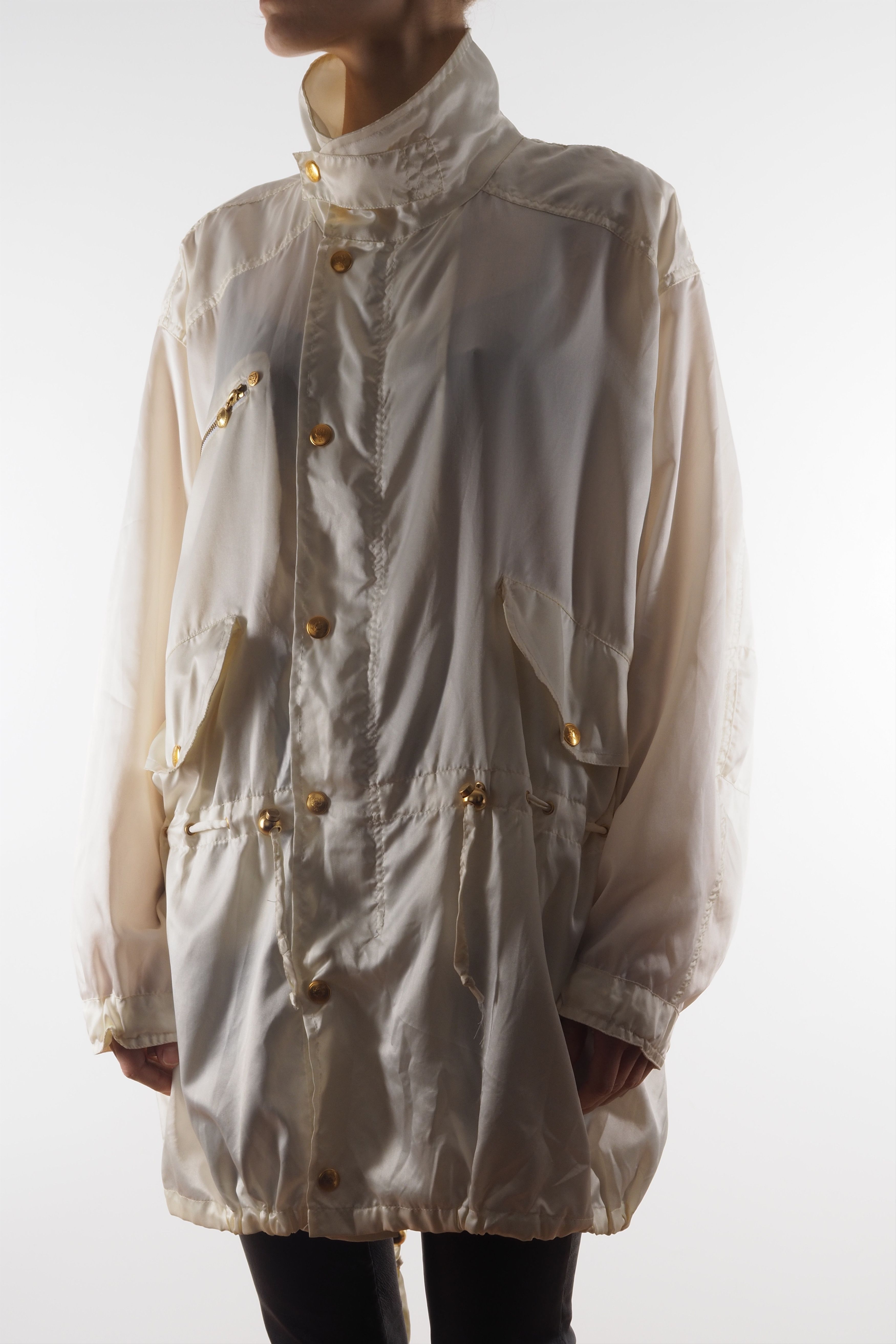 MCM × Vintage MCM Vintage Unisex Ivory Coat Jacket Size US M / EU 48-50 / 2 - 2 Thumbnail