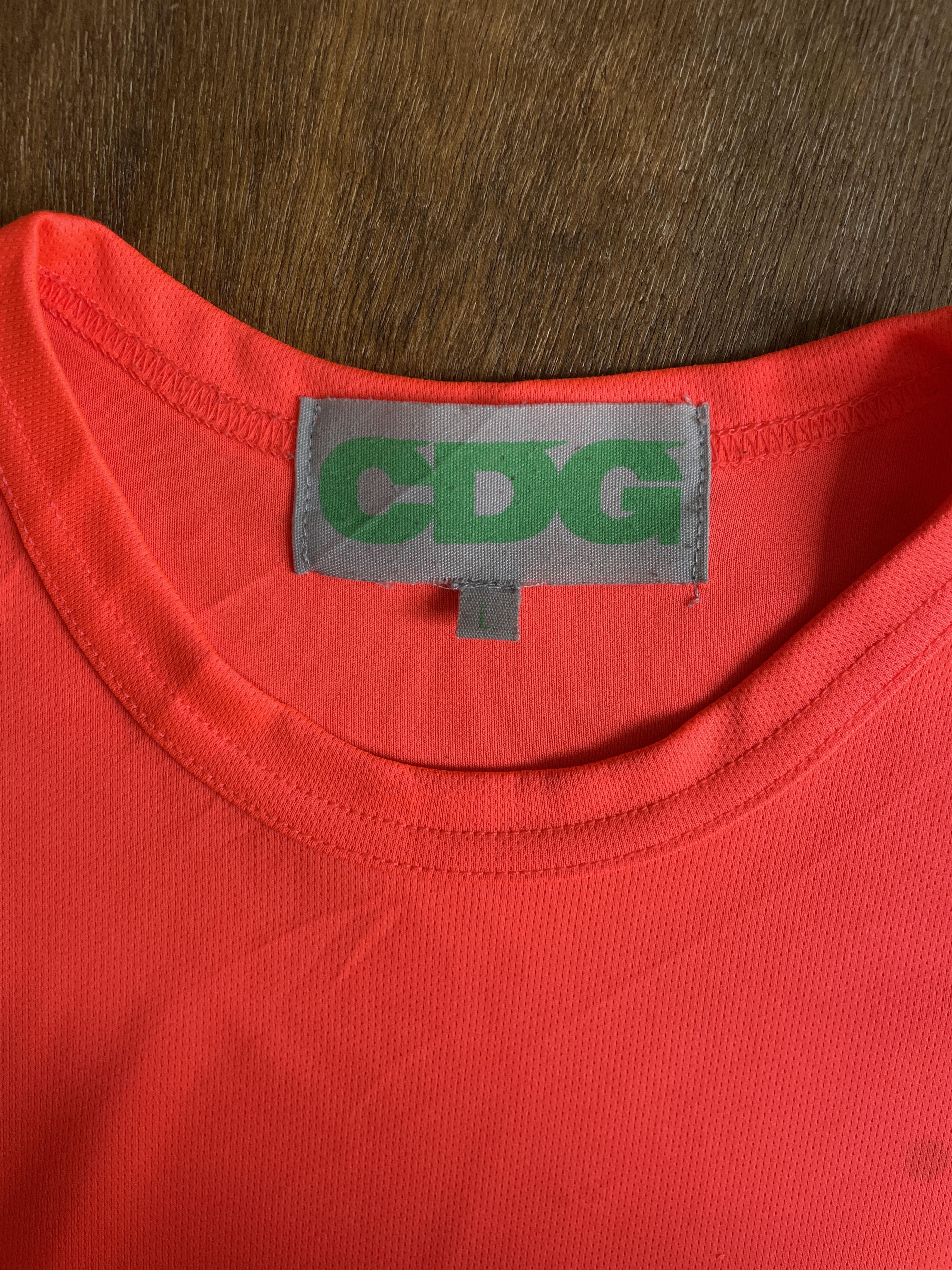 Comme des Garcons Comme des Garçons Red Long Sleeve T-Shirt Size US L / EU 52-54 / 3 - 3 Thumbnail