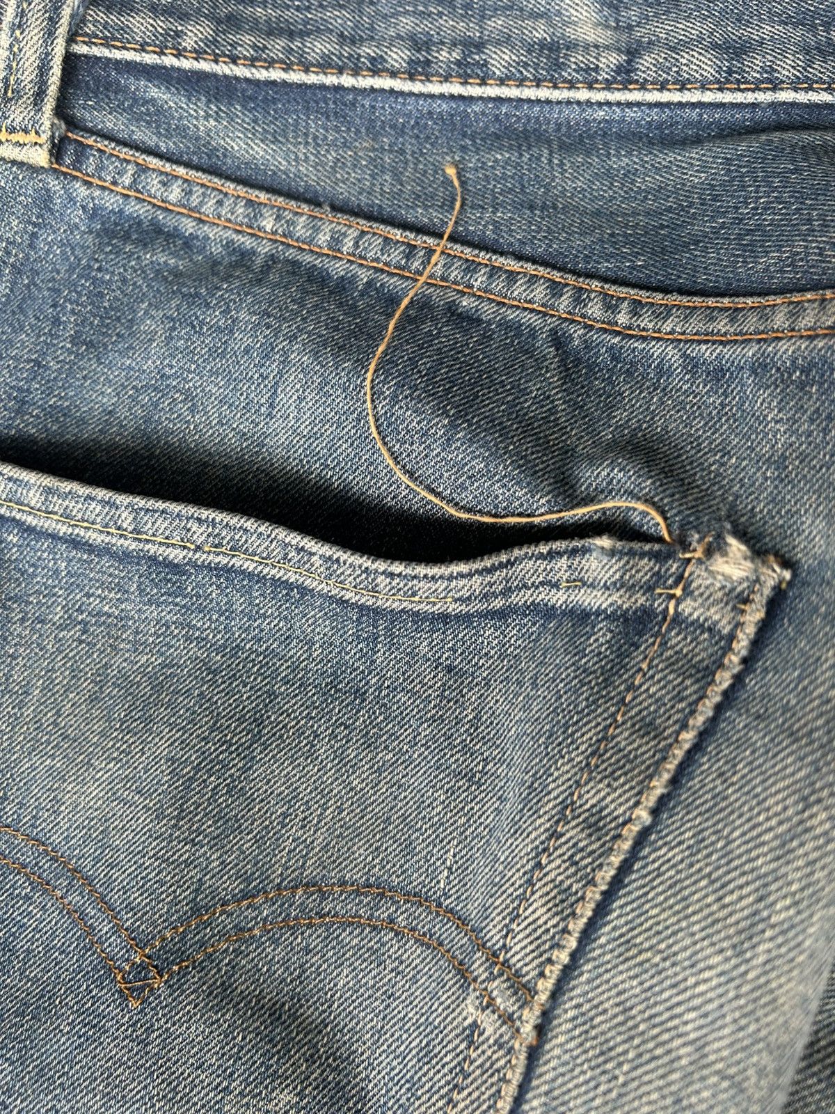 Levi's × Vintage Vtg 50-60s Levis Big E Single Button6 Selvedge Distressed Size US 36 / EU 52 - 14 Thumbnail