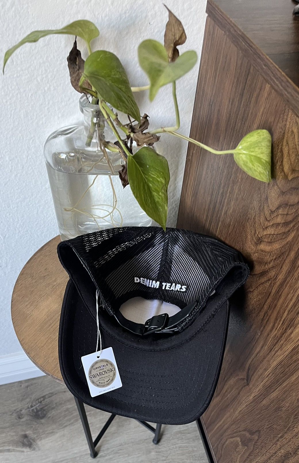 DENIM TEARS Denim Tears Buss Down Swarovski Trucker Hat Size ONE SIZE - 2 Thumbnail