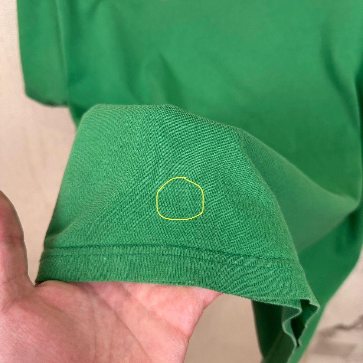 Nike 💚 Vintage 00s Nike T shirt Centre Logo Green Streetwear XL Size US XL / EU 56 / 4 - 18 Thumbnail