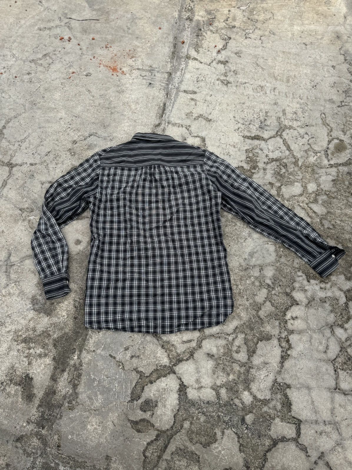 Number (N)ine Number (N)ine Checkered Button Up Shirt Size US L / EU 52-54 / 3 - 5 Thumbnail